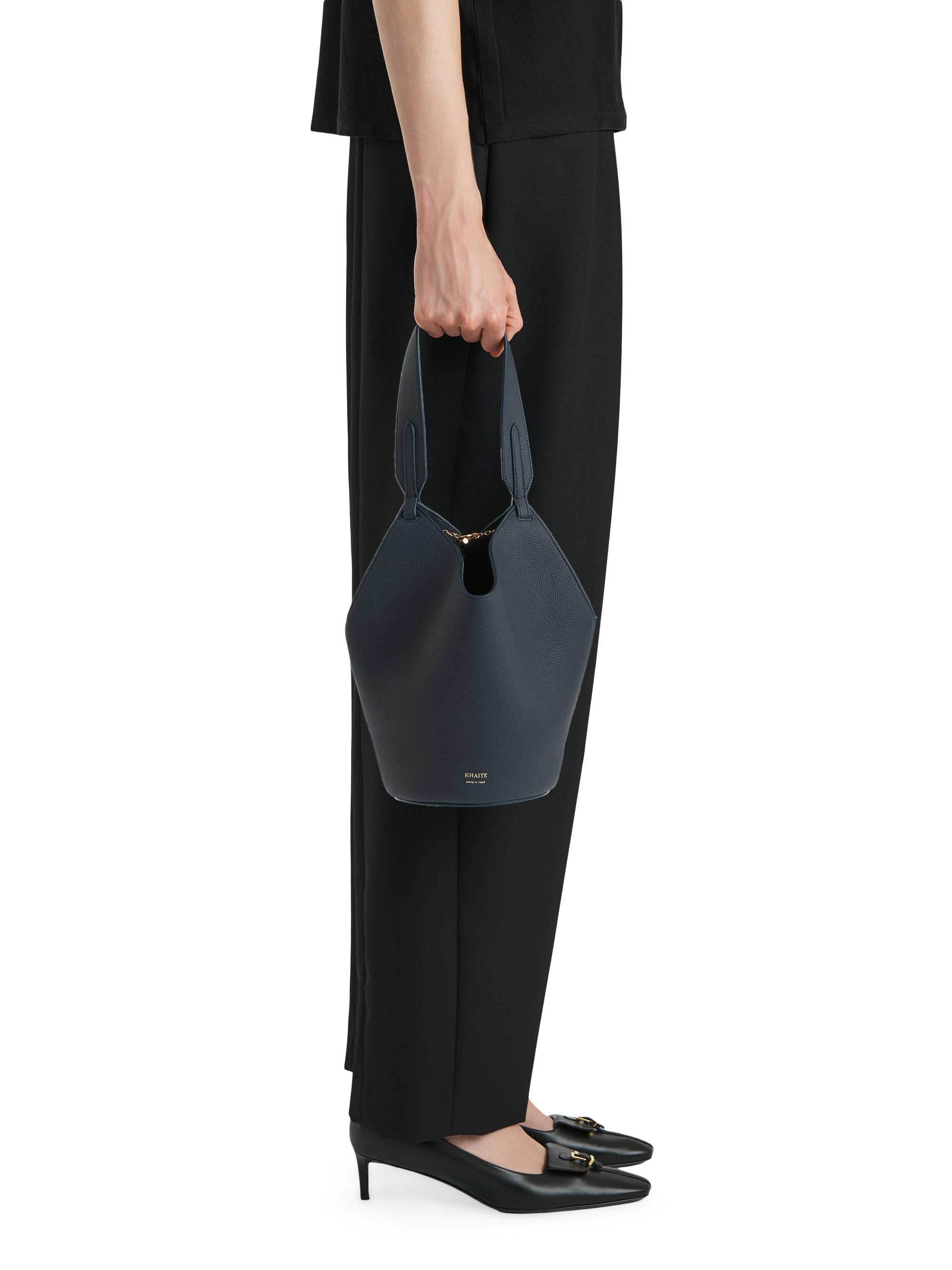 Khaite Mini Lotus Leather Tote Bag | Saks Fifth Avenue