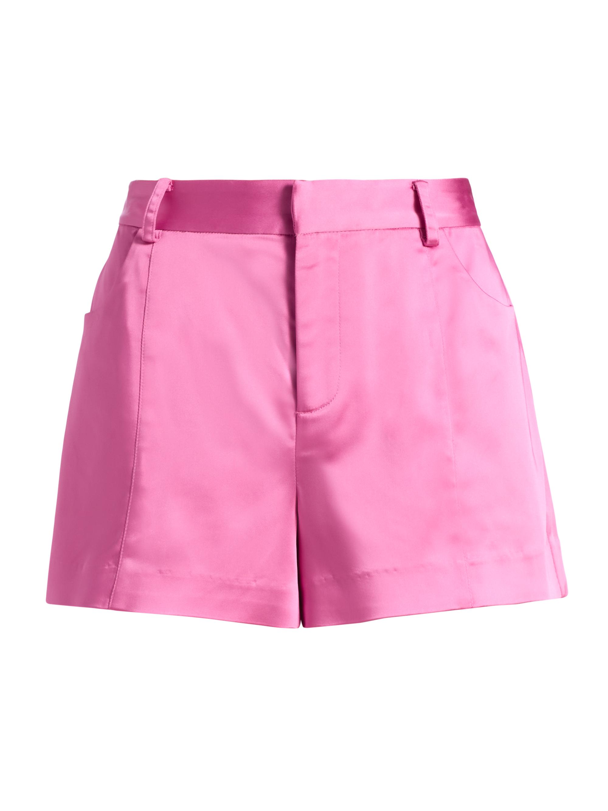 Ramy Brook Women's Rosalind Satin Shorts - Pink Garnet