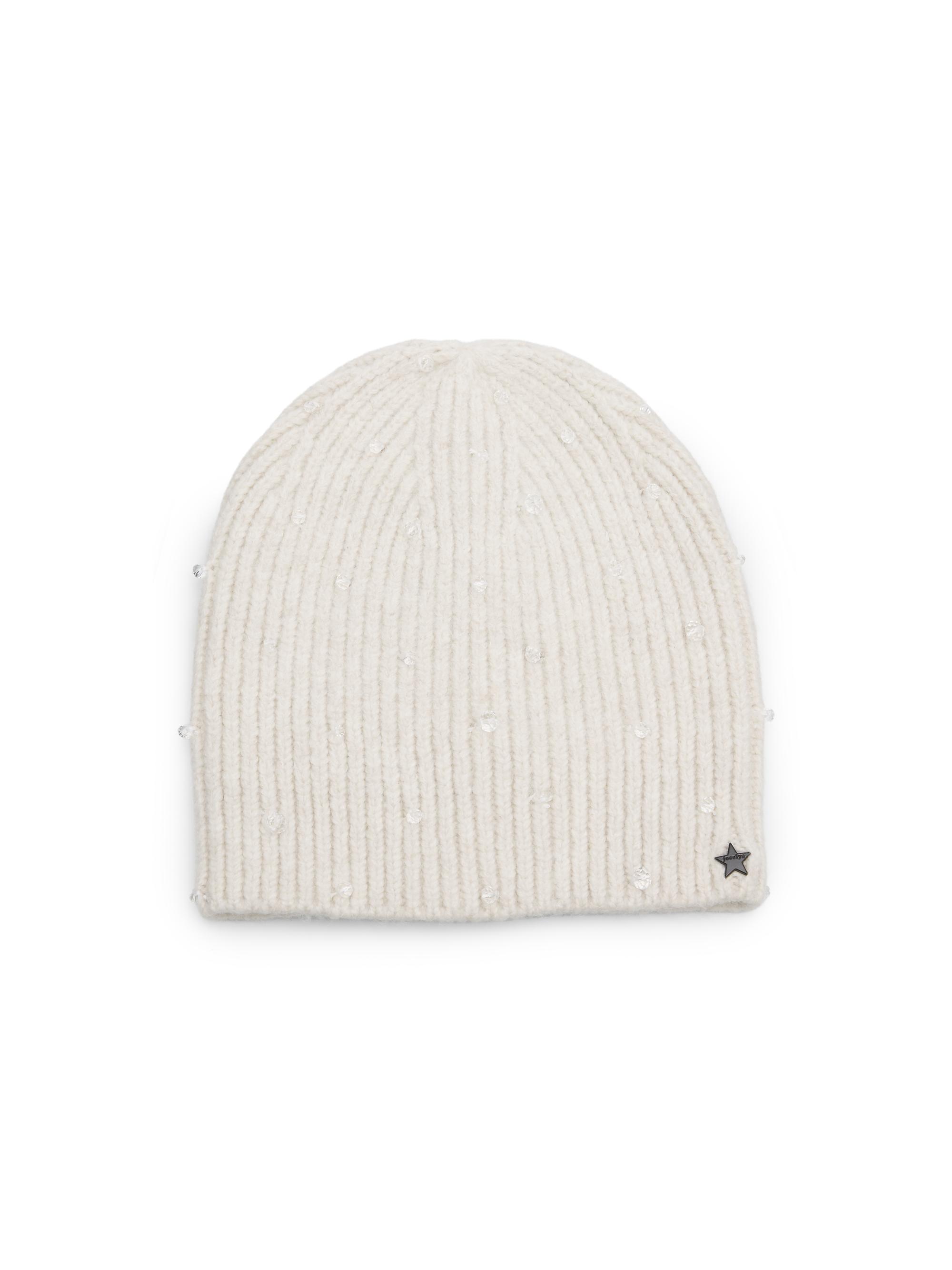 Jocelyn Women's Knit Logo Beanie - Mahogany