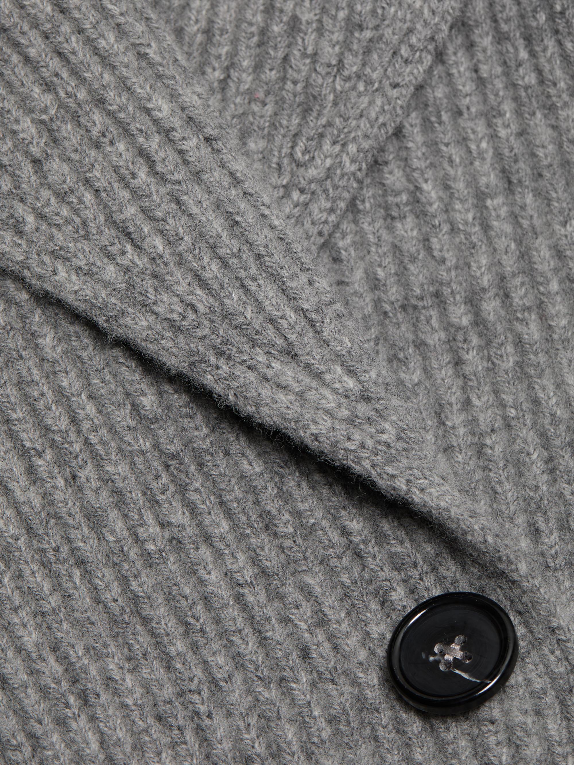 Toteme Shawl Collar Wool Double-Breasted Cardigan | Saks Fifth Avenue
