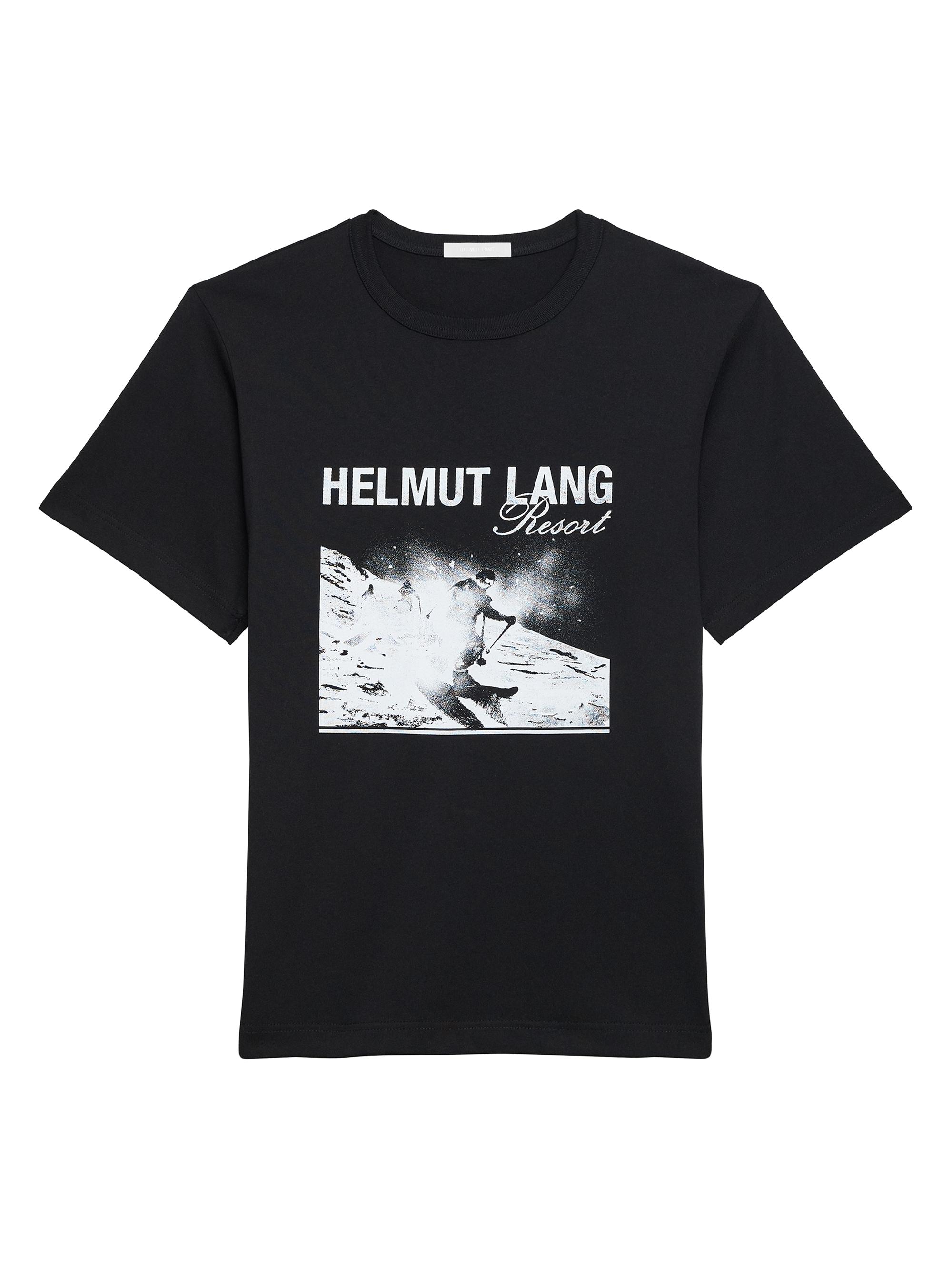 Helmut Lang Logo Crewneck T-Shirt | Saks Fifth Avenue