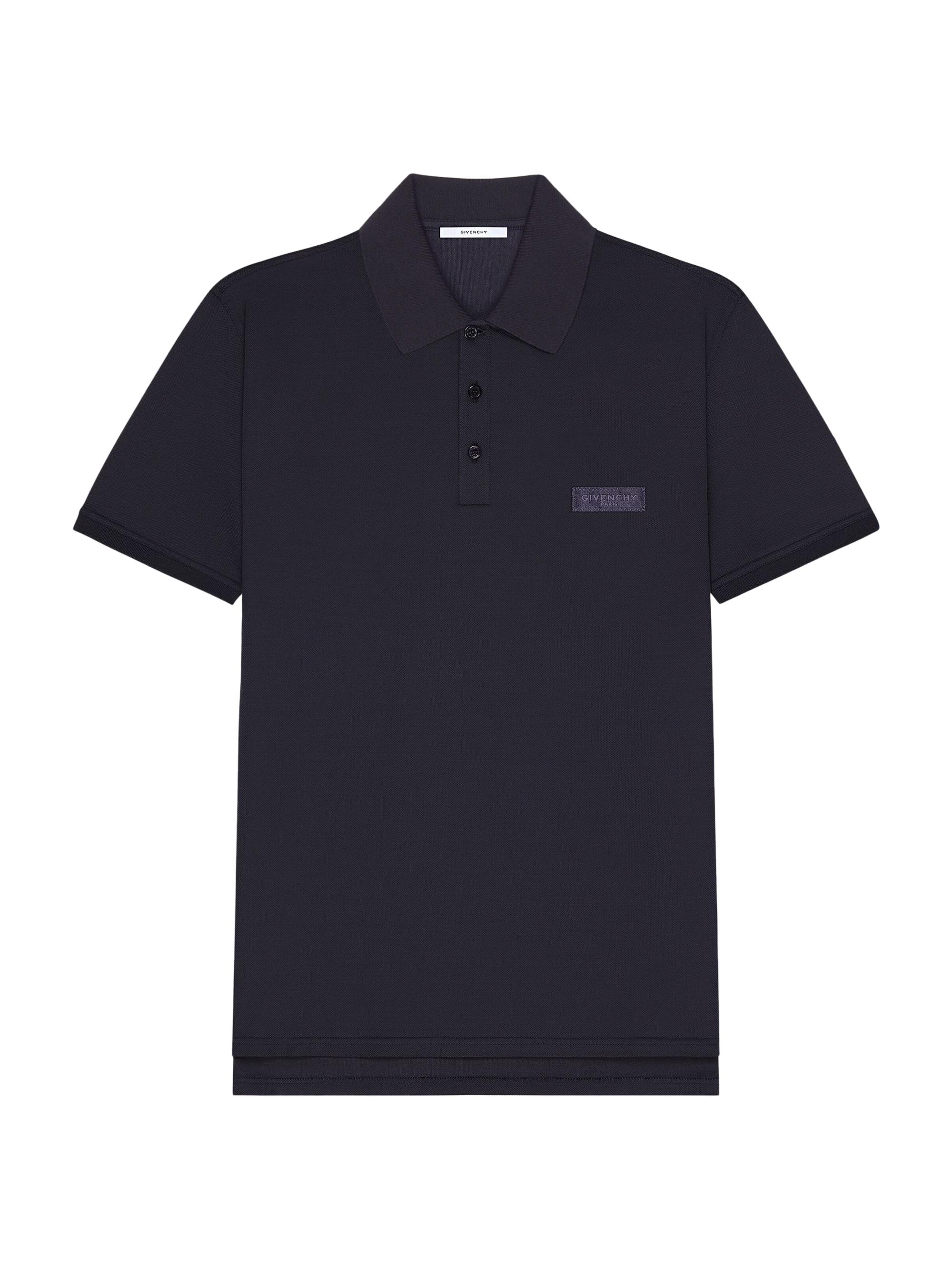 Givenchy polo シャツ Givenchy Zippered Polo Shirt in Cotton | Saks Fifth Avenue
