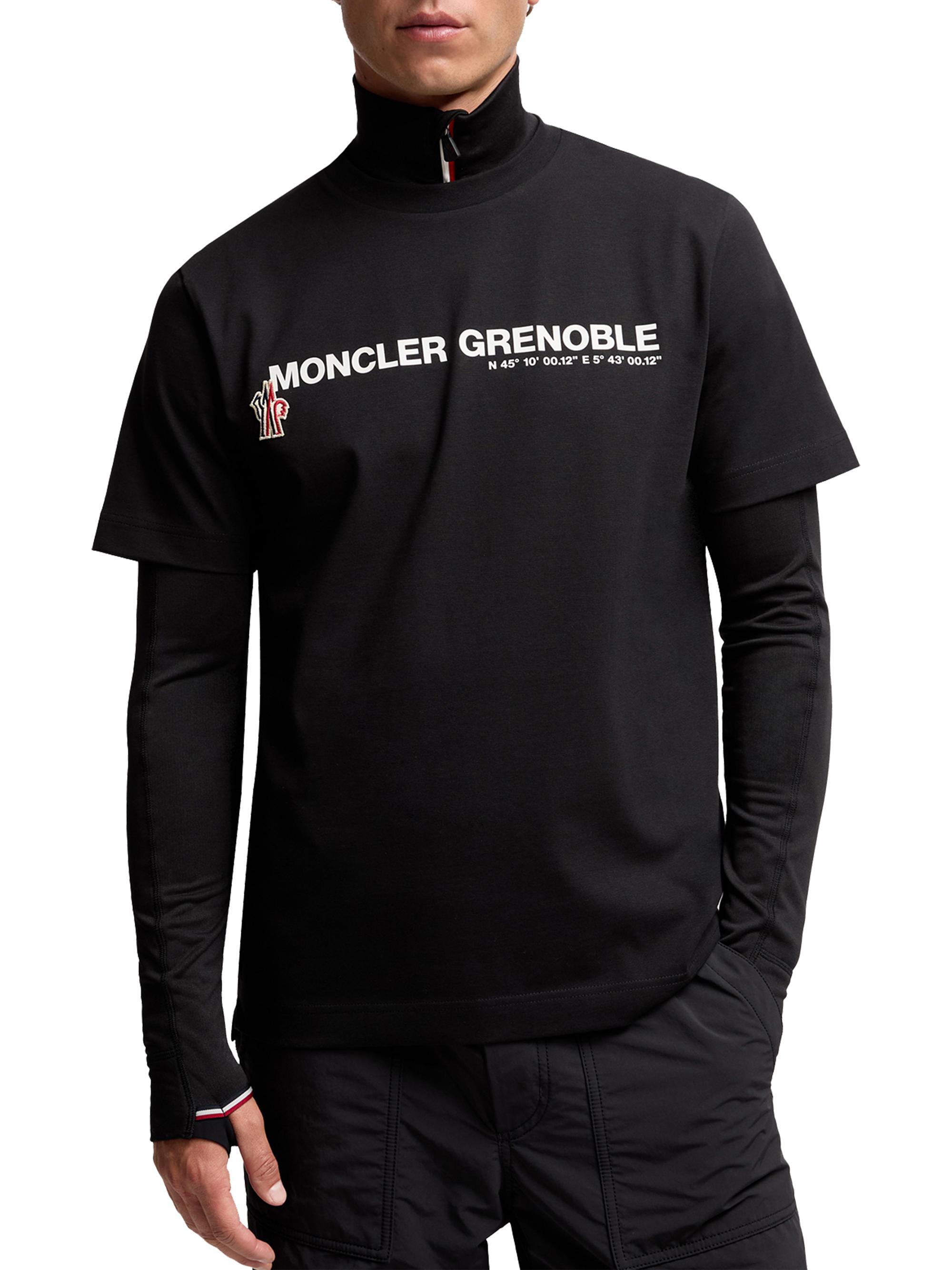 Moncler Grenoble Crewneck T-Shirt in Cotton | Saks Fifth Avenue