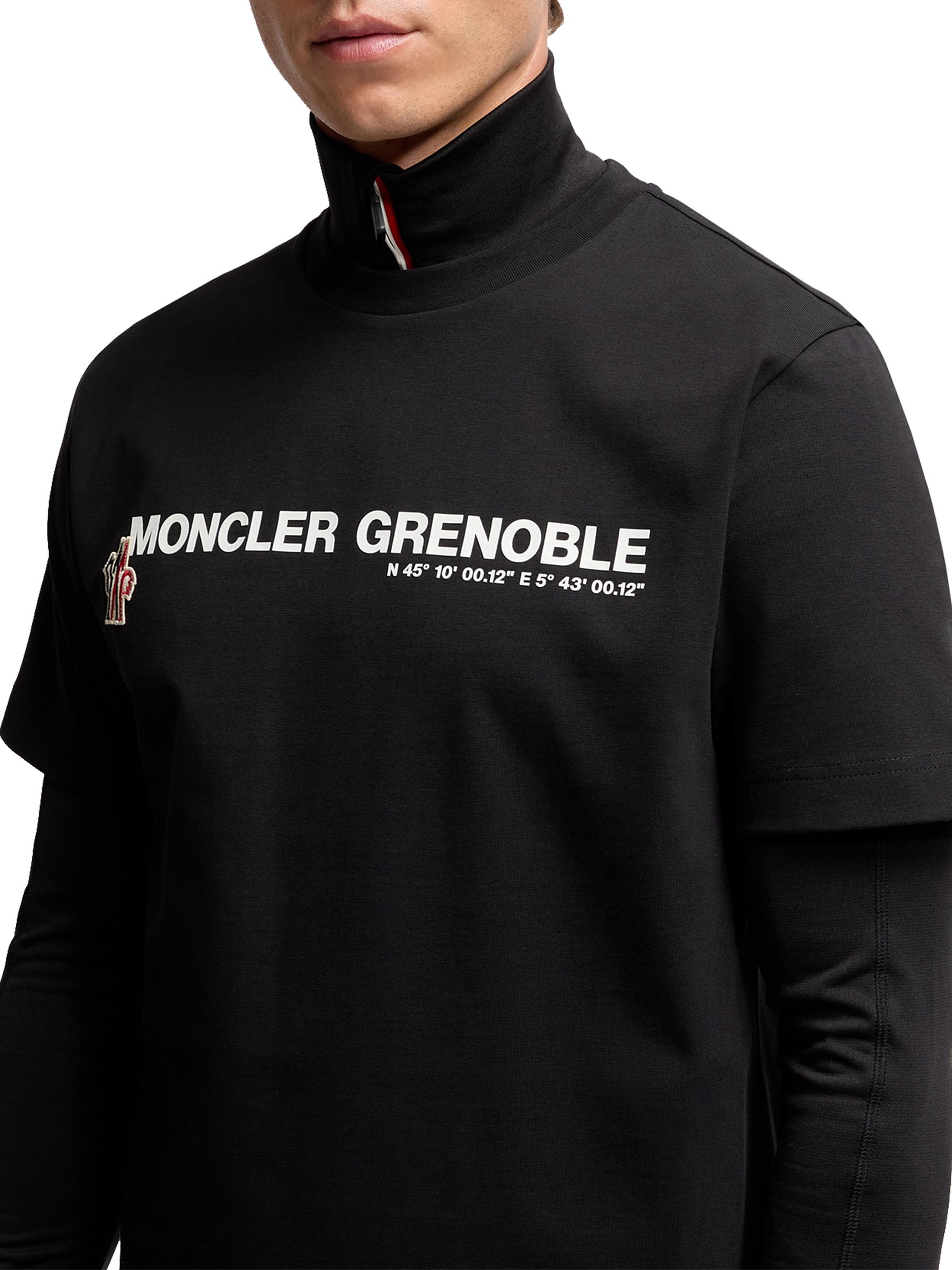 Moncler Grenoble Crewneck T-Shirt in Cotton | Saks Fifth Avenue