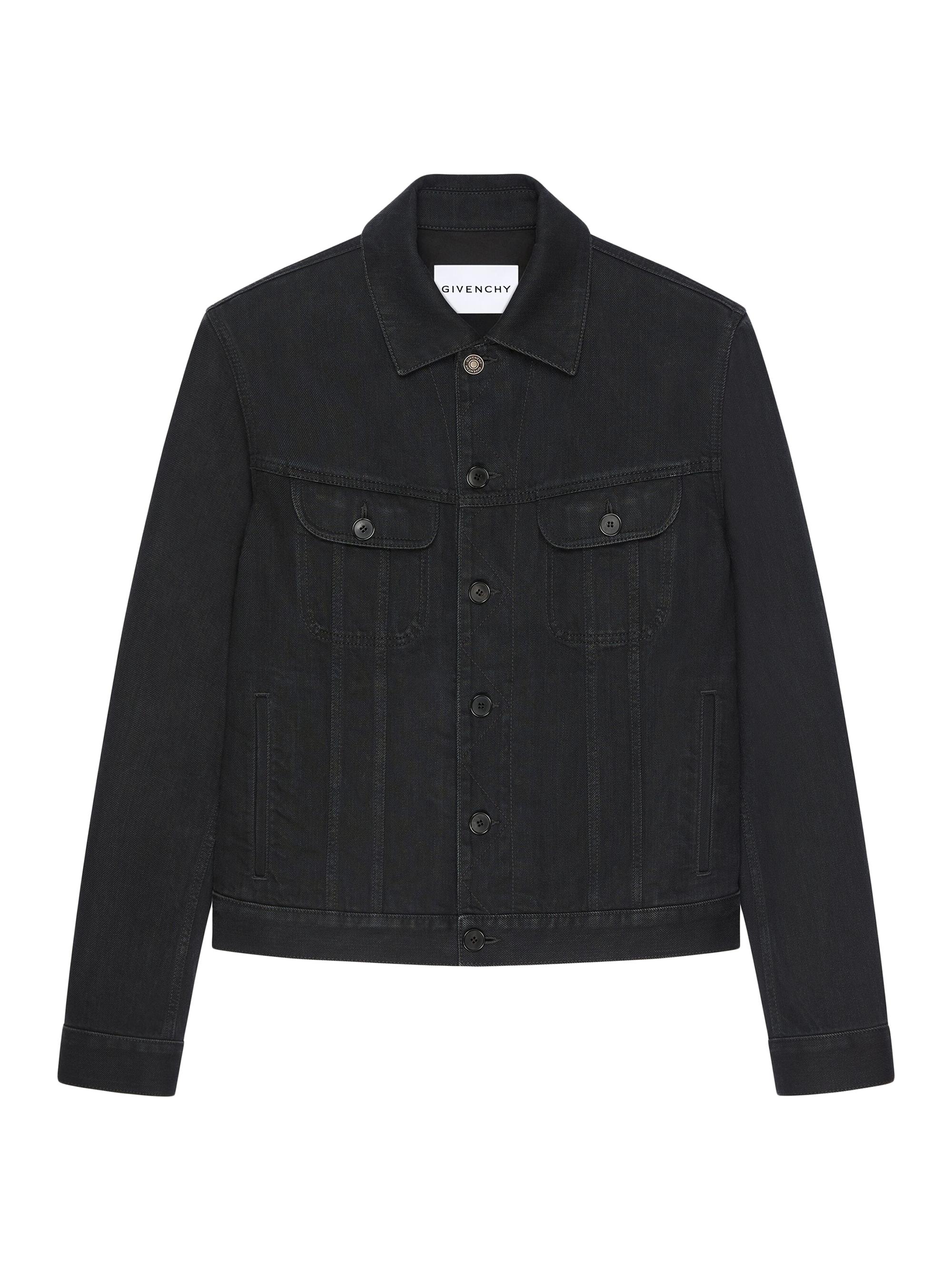 Saint Laurent Work Jacket in Cotton Canvas and Corduroy | Saks