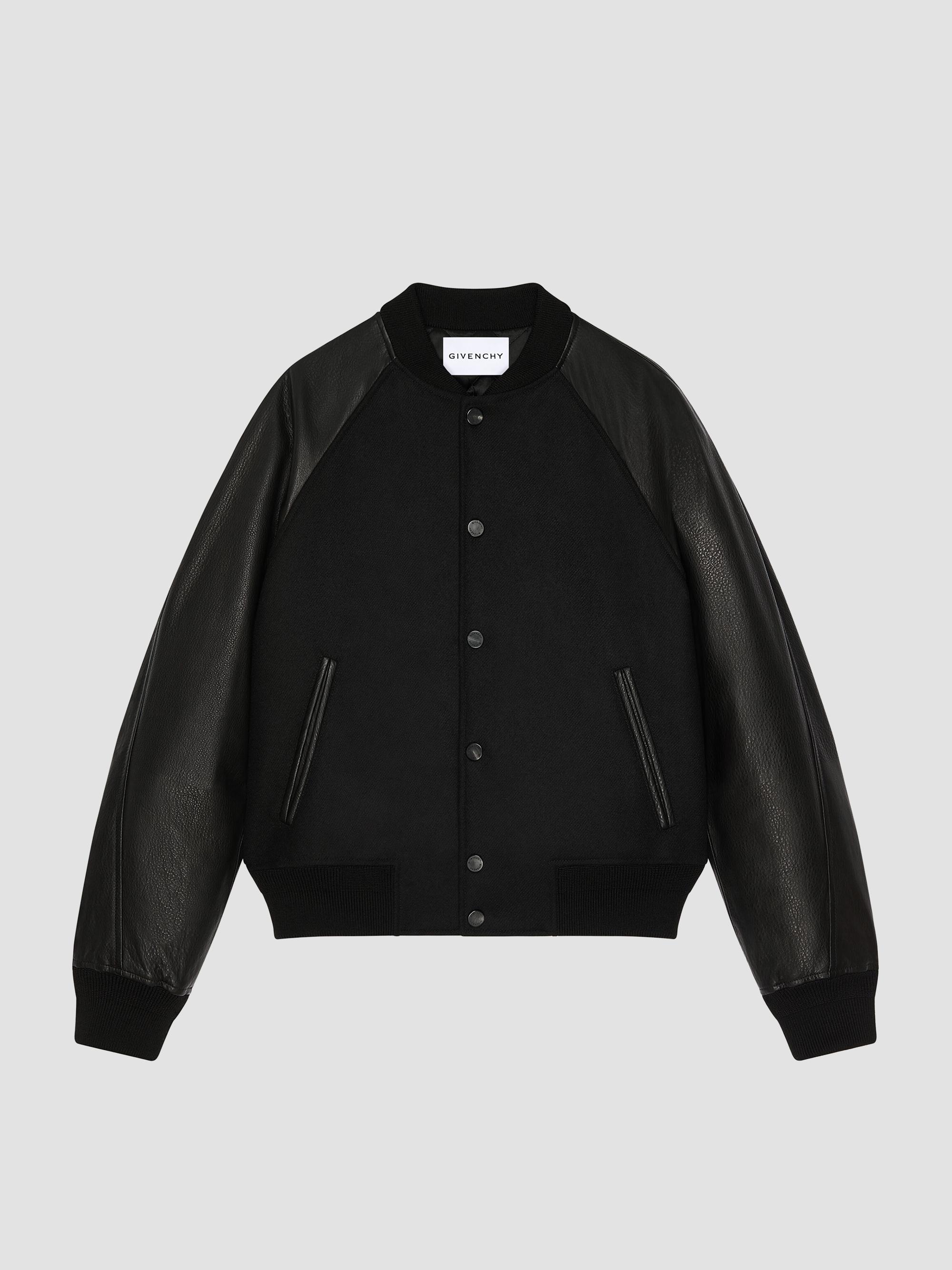 Prada Leather Bomber Jacket | Saks Fifth Avenue