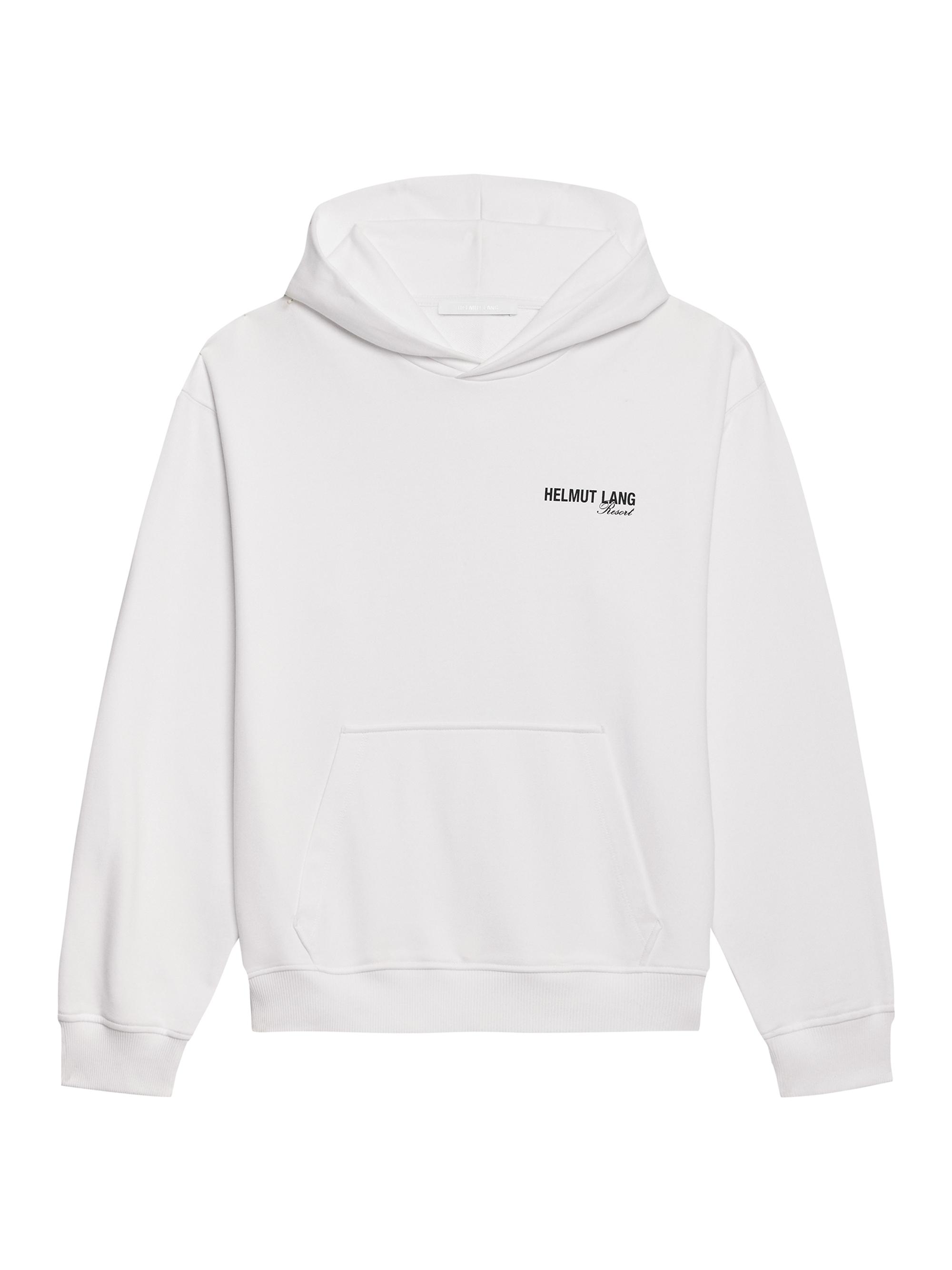 Helmut Lang Men's Ski Map Hoodie - White