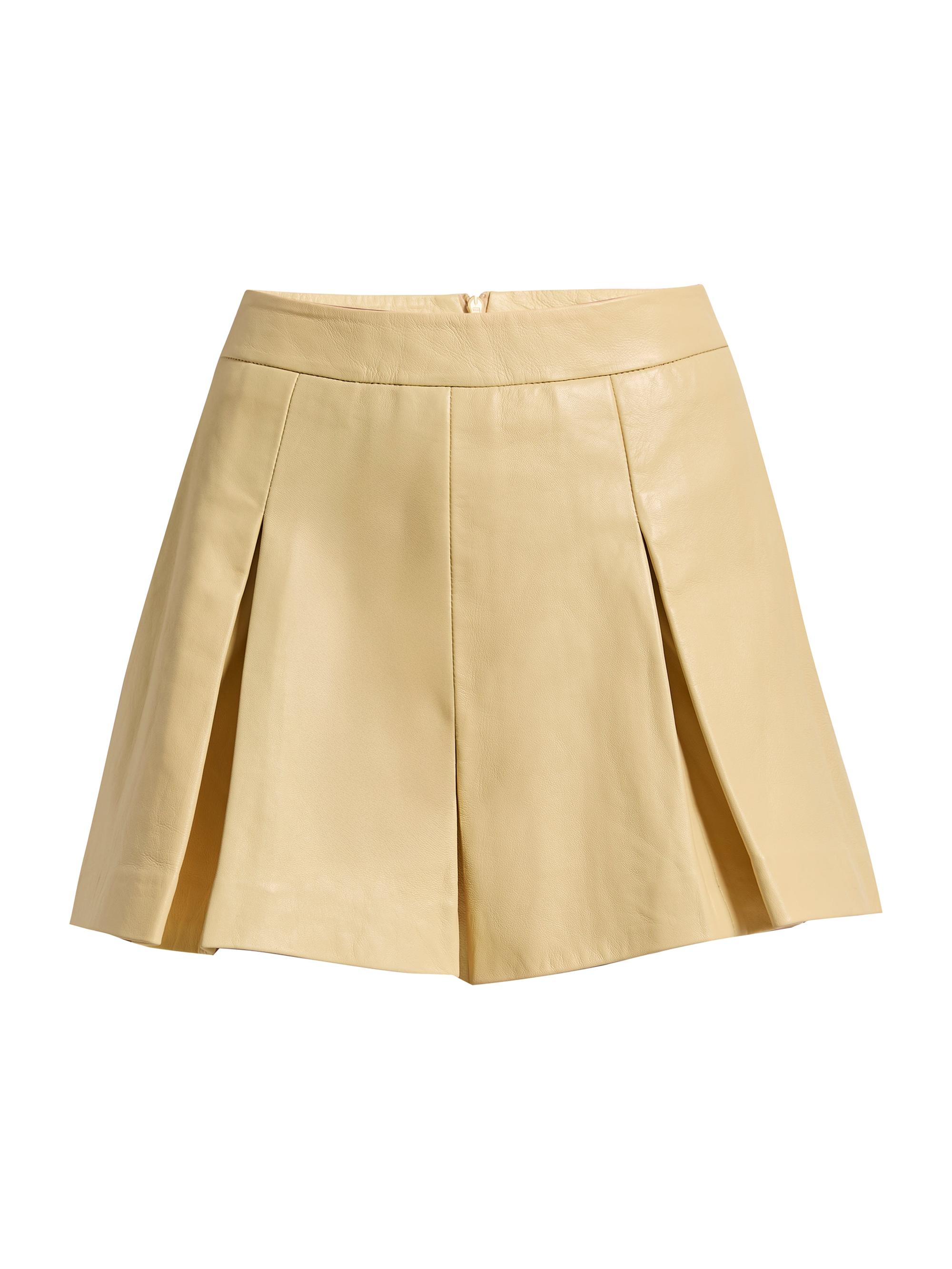AS by DF Women's Willow Leather Skorts - Butter