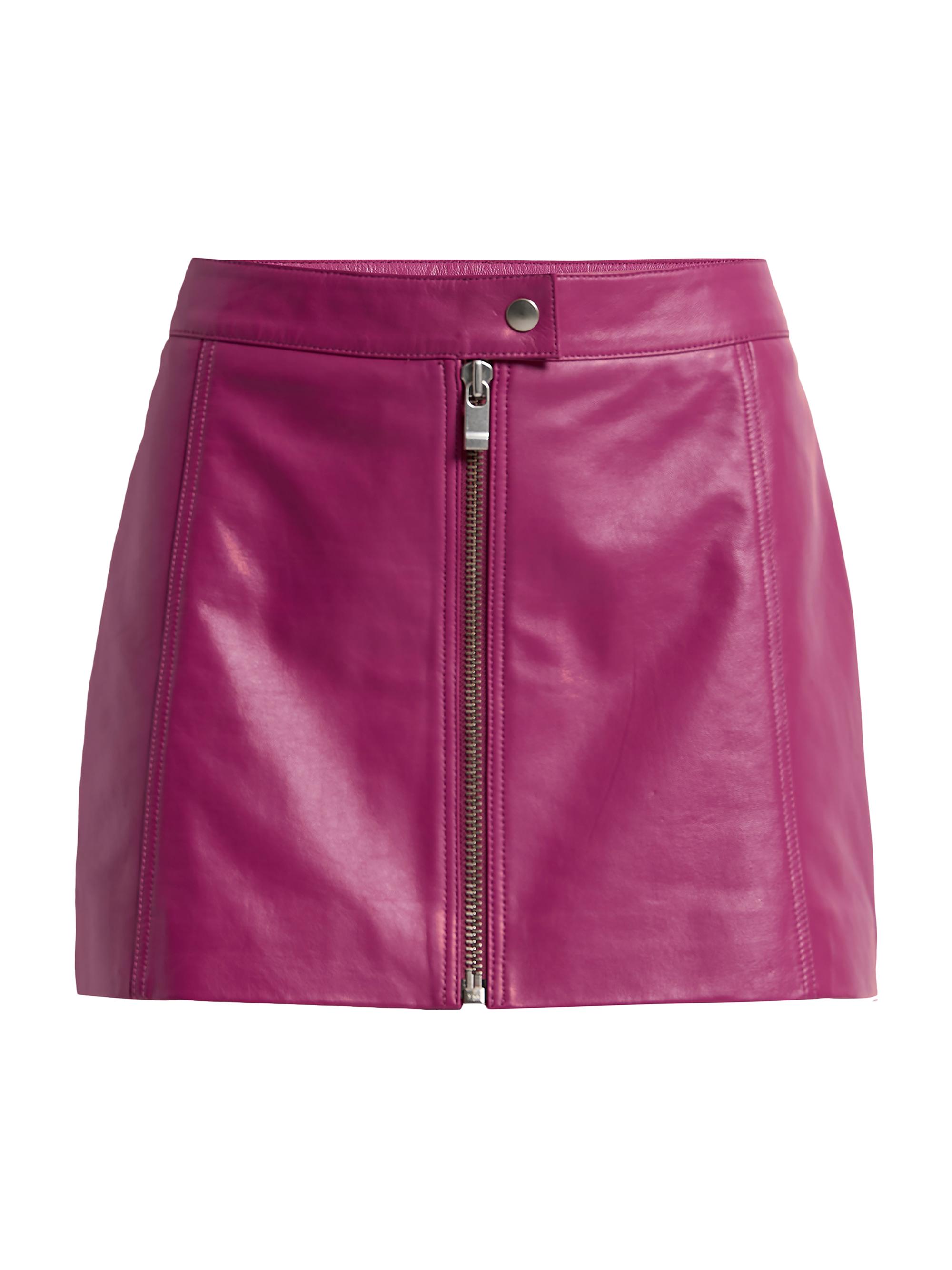 AS by DF Women's Jeremiah Leather Skirt - Rose