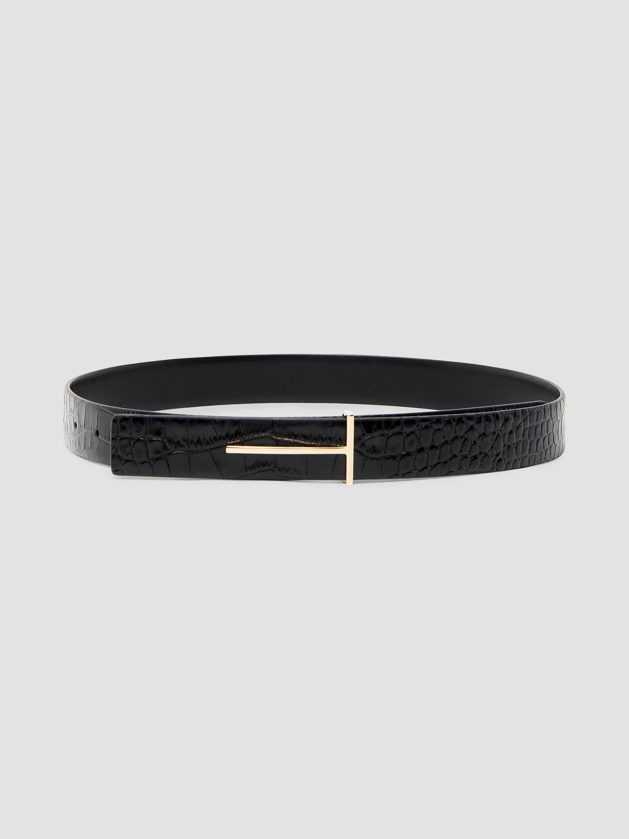 Tory Burch Reversible Miller Leather Belt | Saks Fifth Avenue