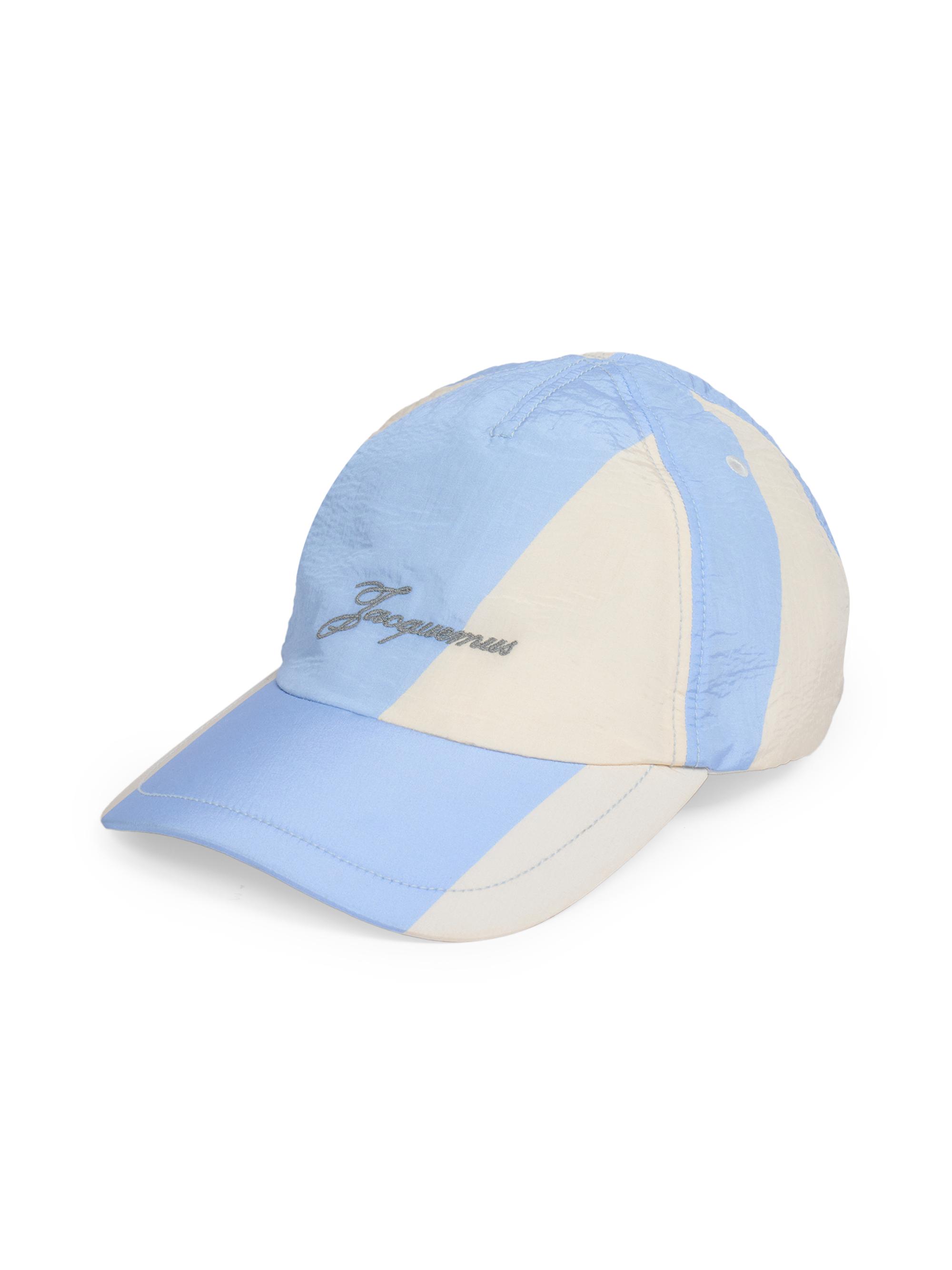Jacquemus Men's La Casquette Baluchon Baseball cap - Print Maxi Stripes Diagon