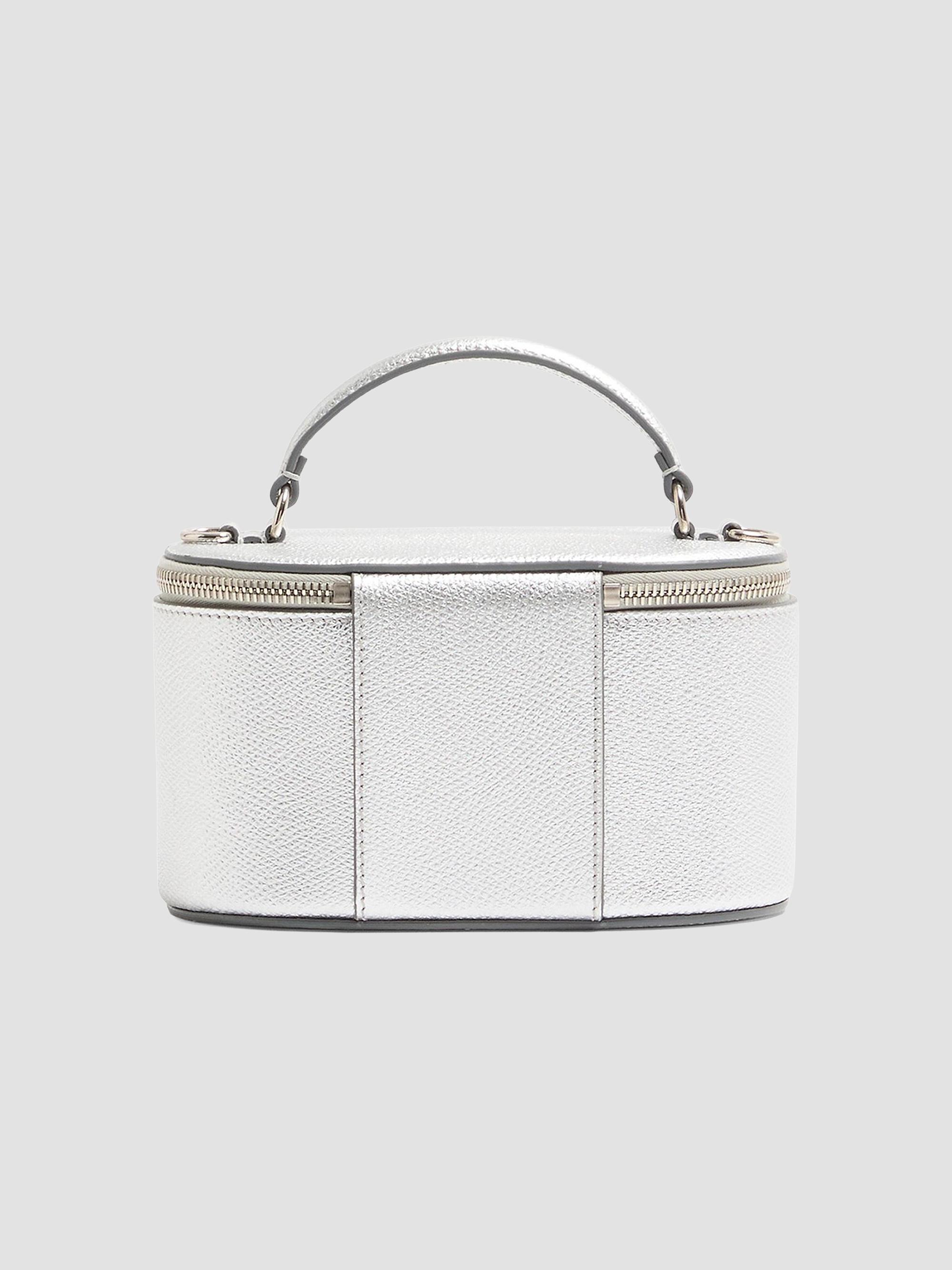Valentino Garavani Vlogo Signature Mini Vanity Bag in Laminated