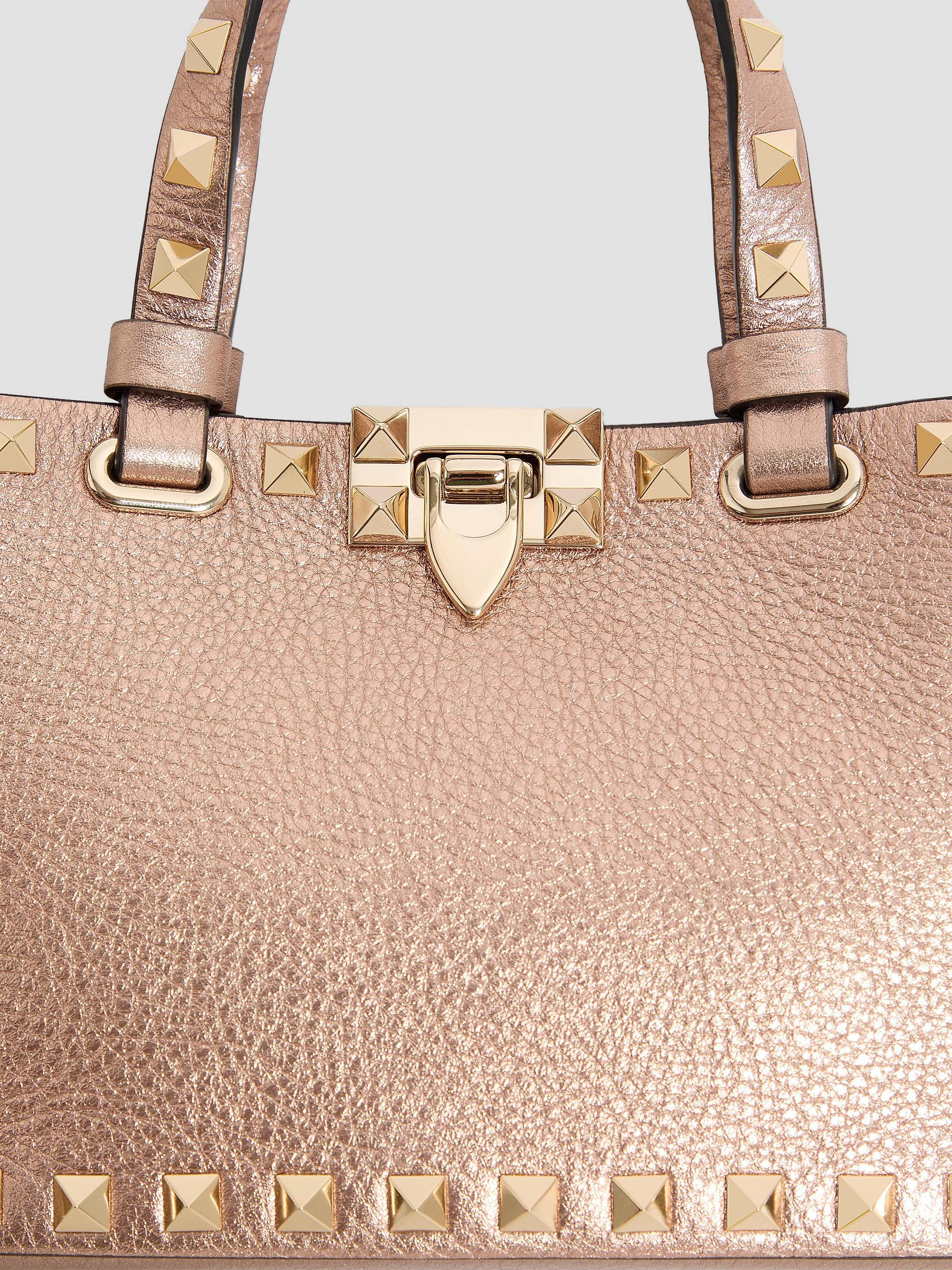 Valentino Garavani Rockstud Mini Shopping Top Handle Bag | Saks