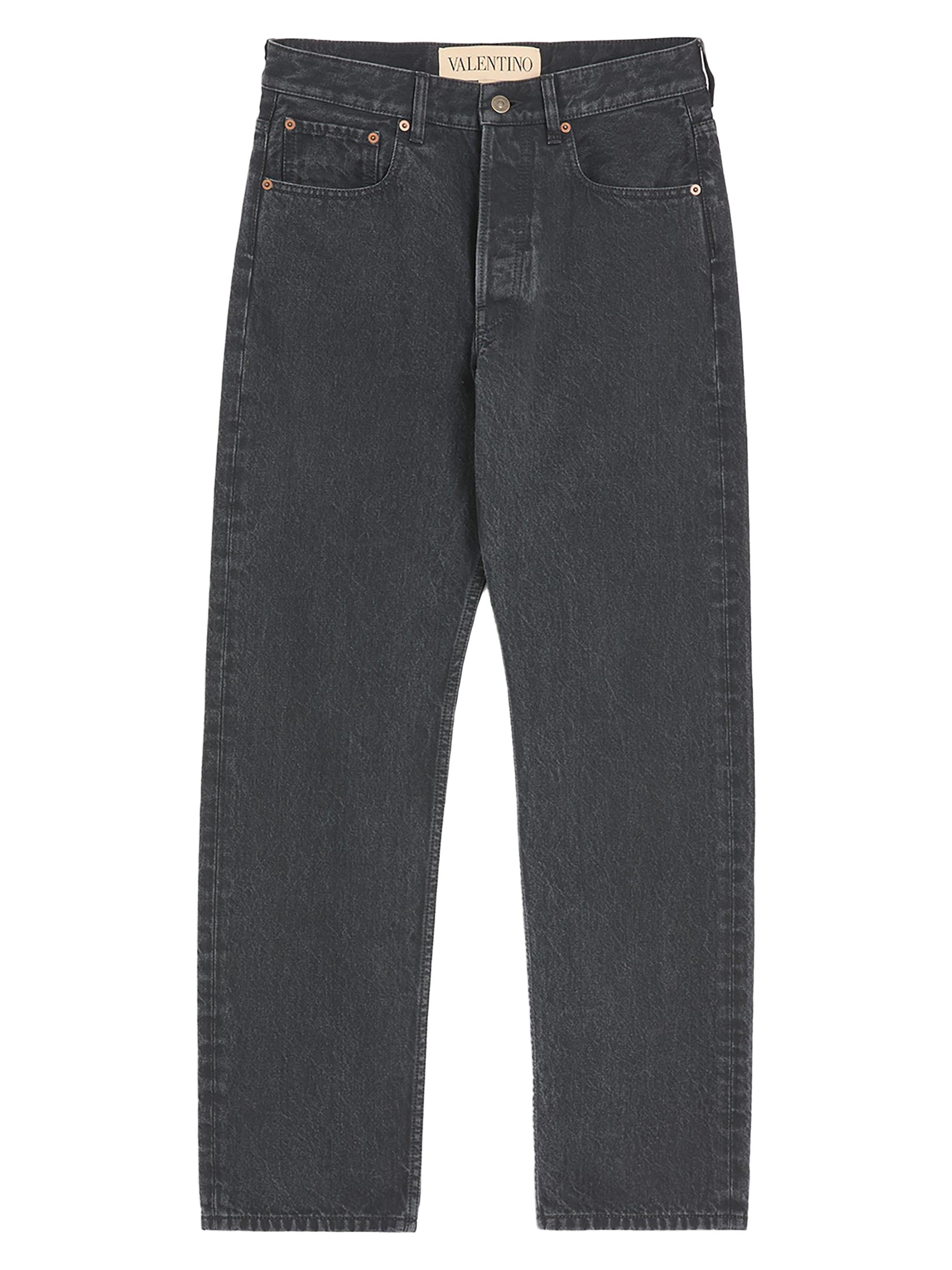 Valentino ストレートデニム Valentino Garavani ヴァレンティノ ロックスタッズ ストレート