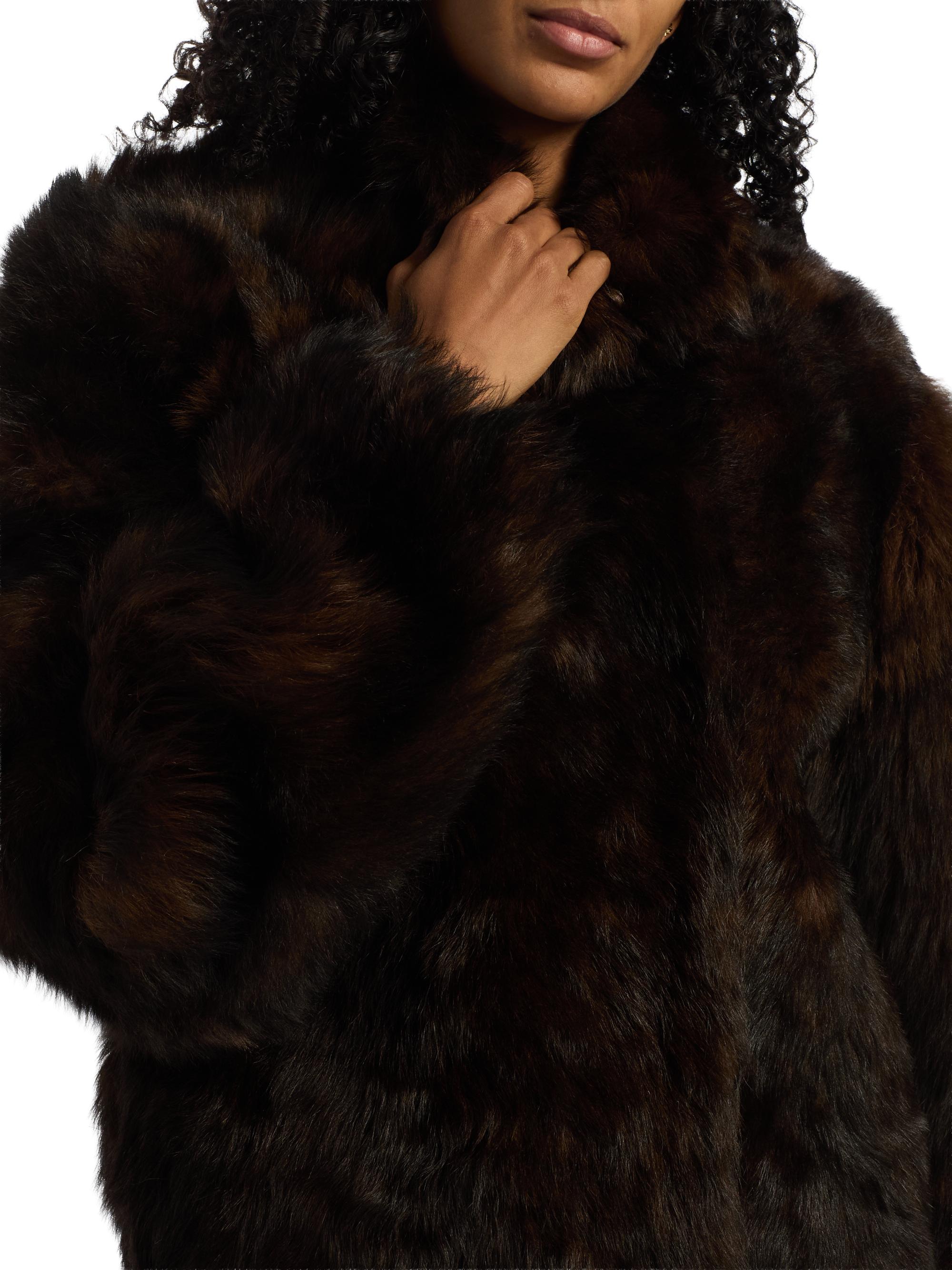 Toteme Silky Shearling Jacket | Saks Fifth Avenue