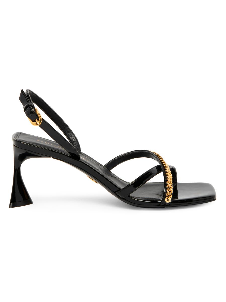 Stella McCartney Elsa 65MM Vegetarian-Friendly Patent Leather