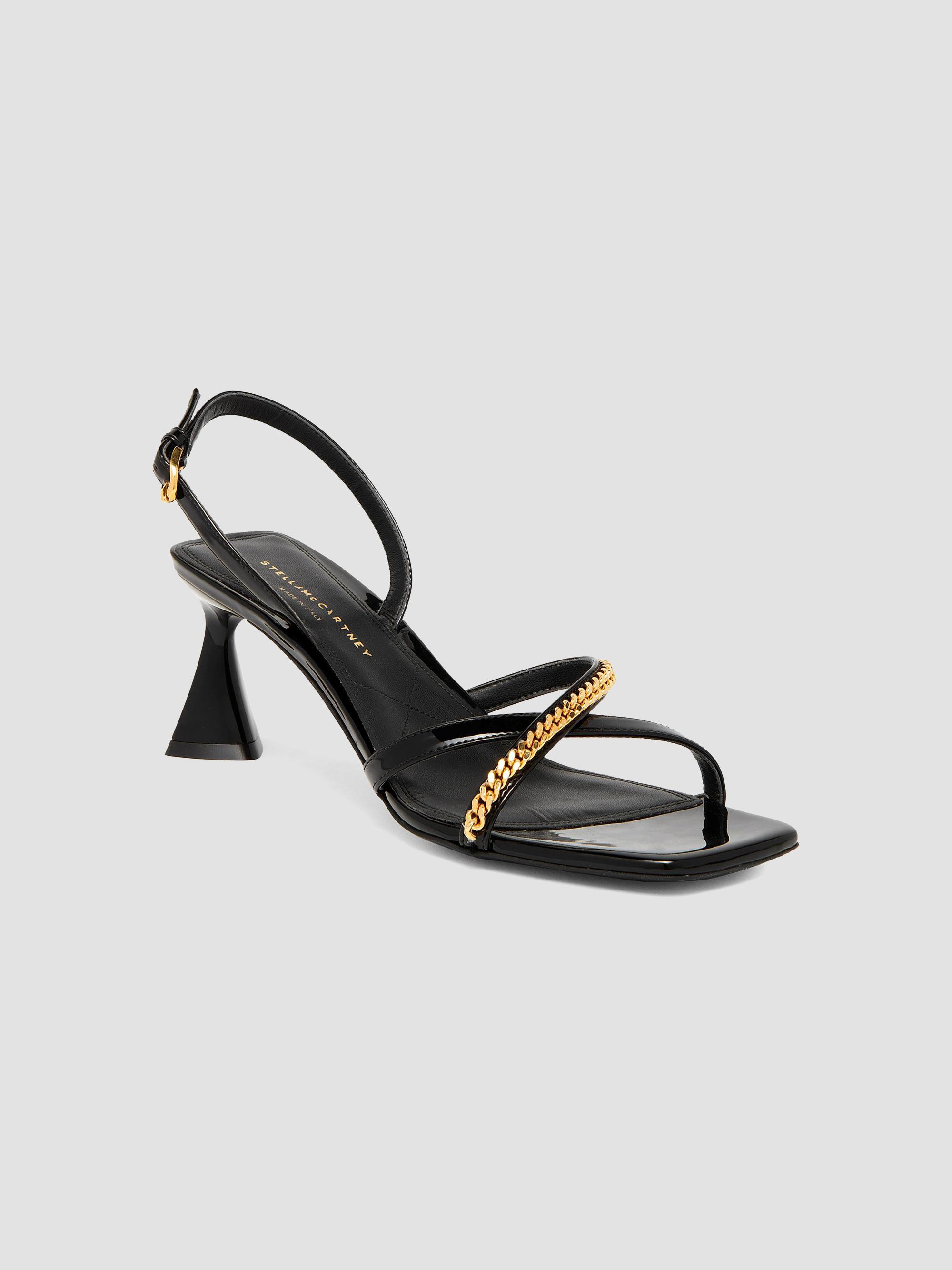 Stella McCartney Elsa 65MM Vegetarian-Friendly Patent Leather