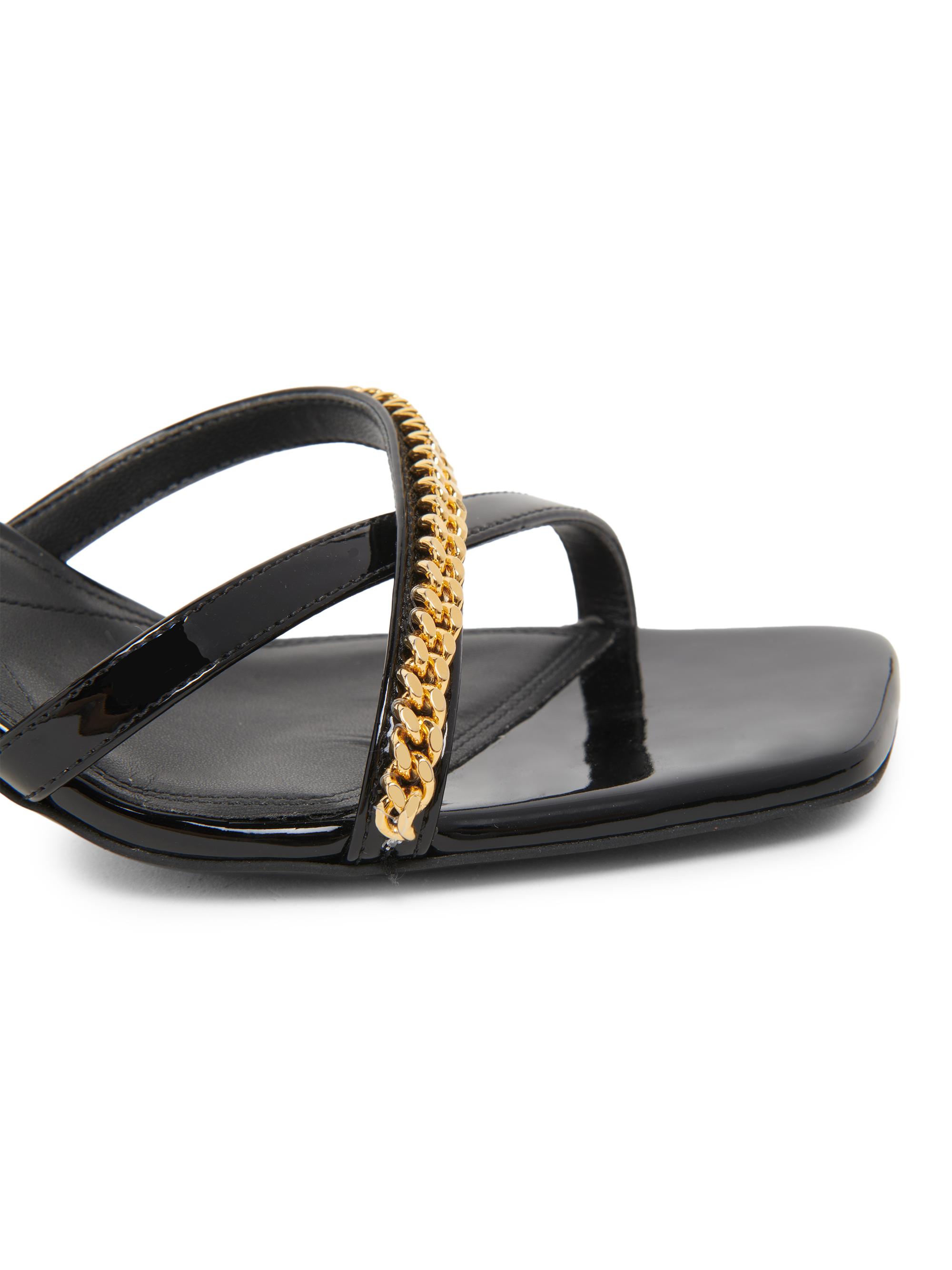 Stella McCartney Elsa 65MM Vegetarian-Friendly Patent Leather