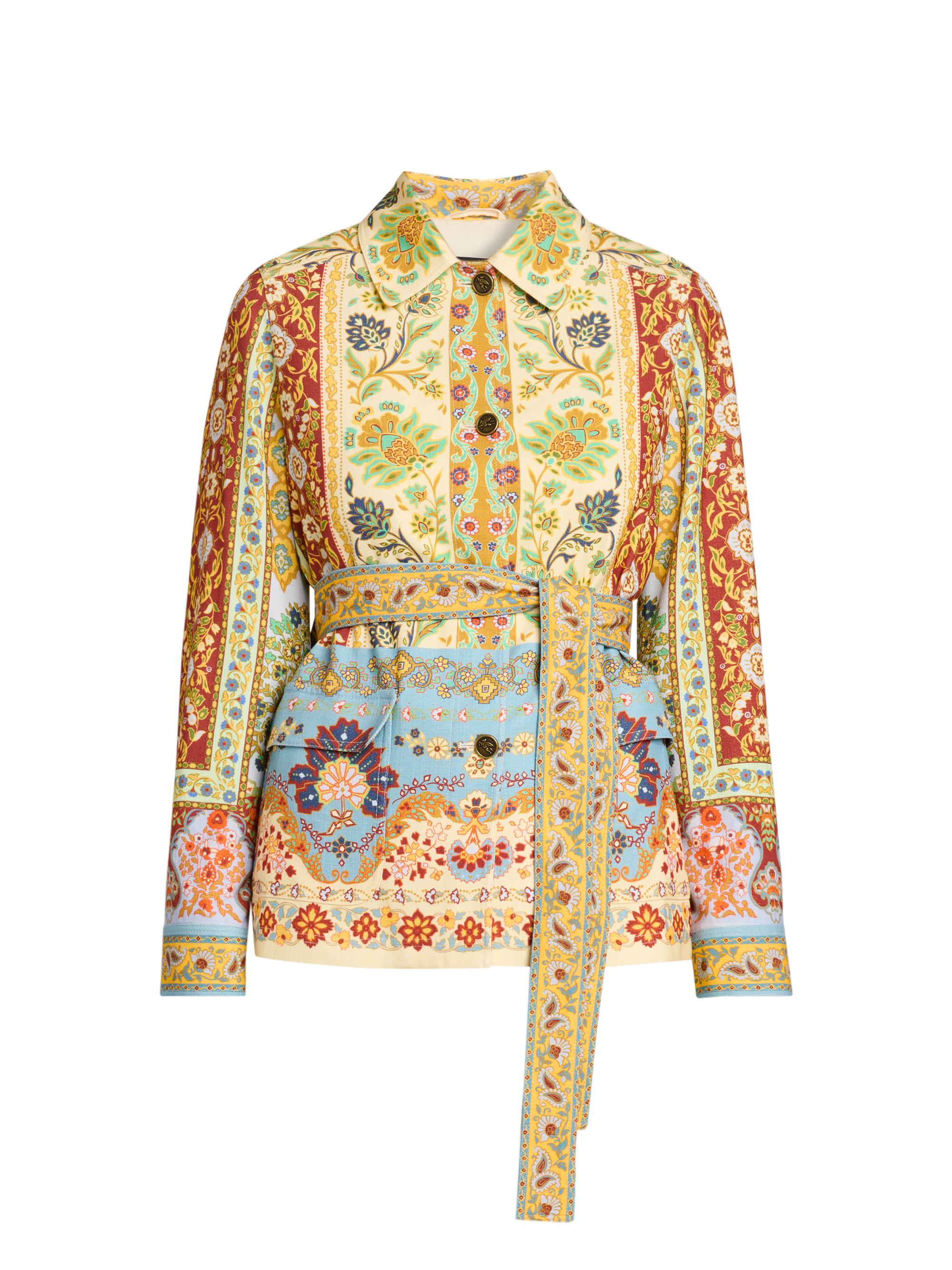 Etro Medallion Brocade Crop Jacket | Saks Fifth Avenue