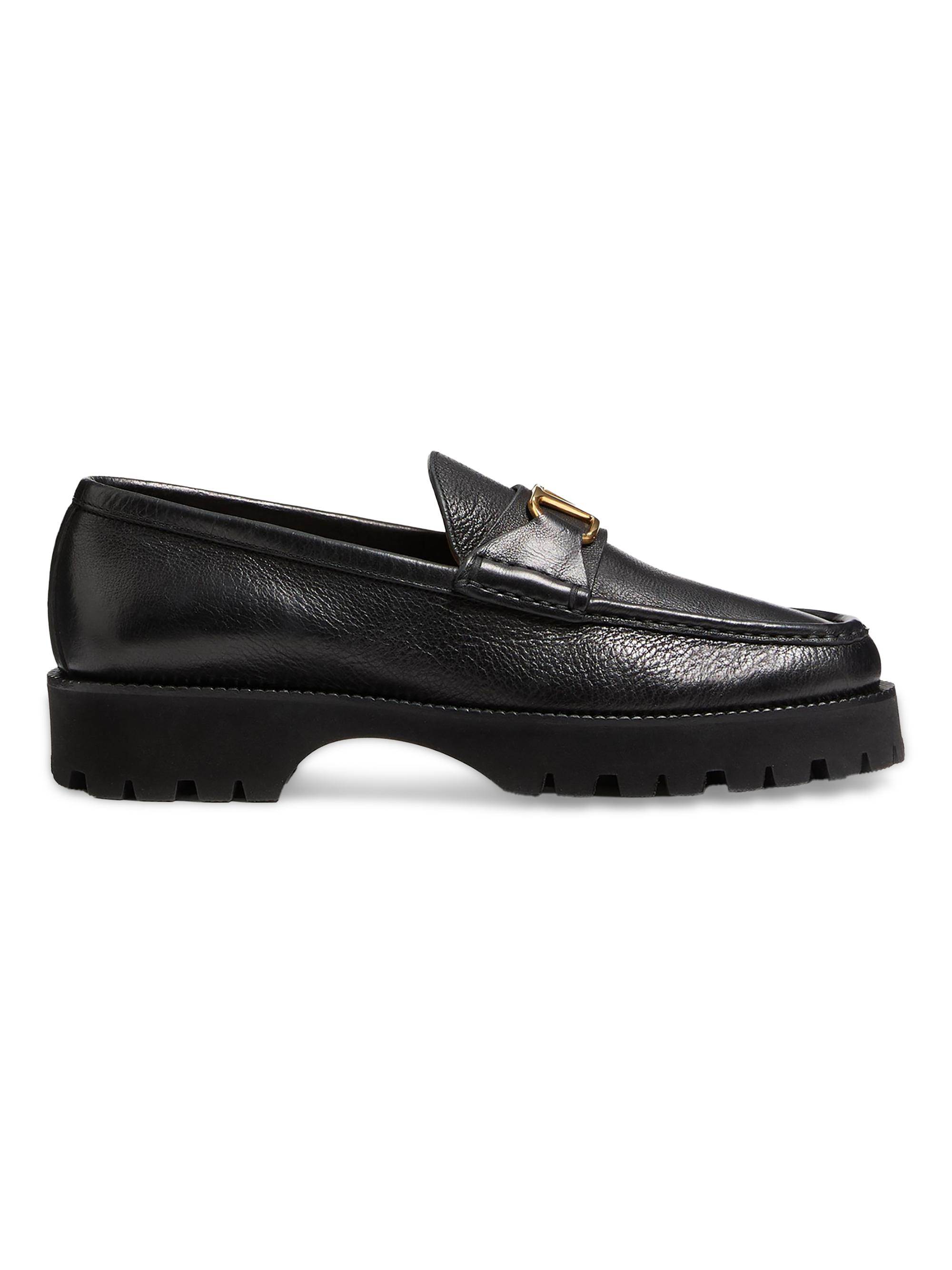 Valentino Garavani Gentleglam Calfskin Loafers | Saks Fifth Avenue