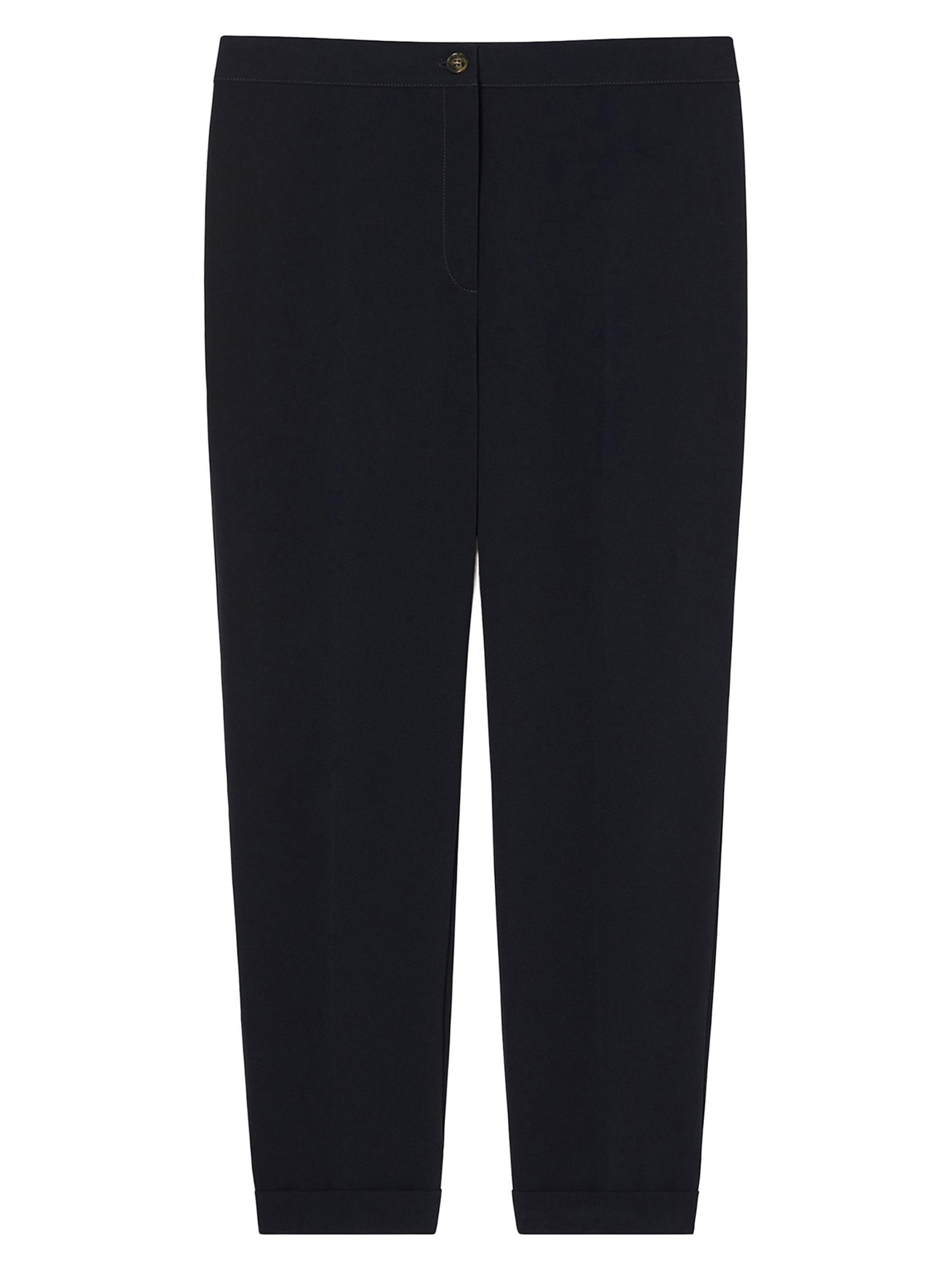 Marina Rinaldi Women's Slim Fit Cady Trousers - Midnightblue