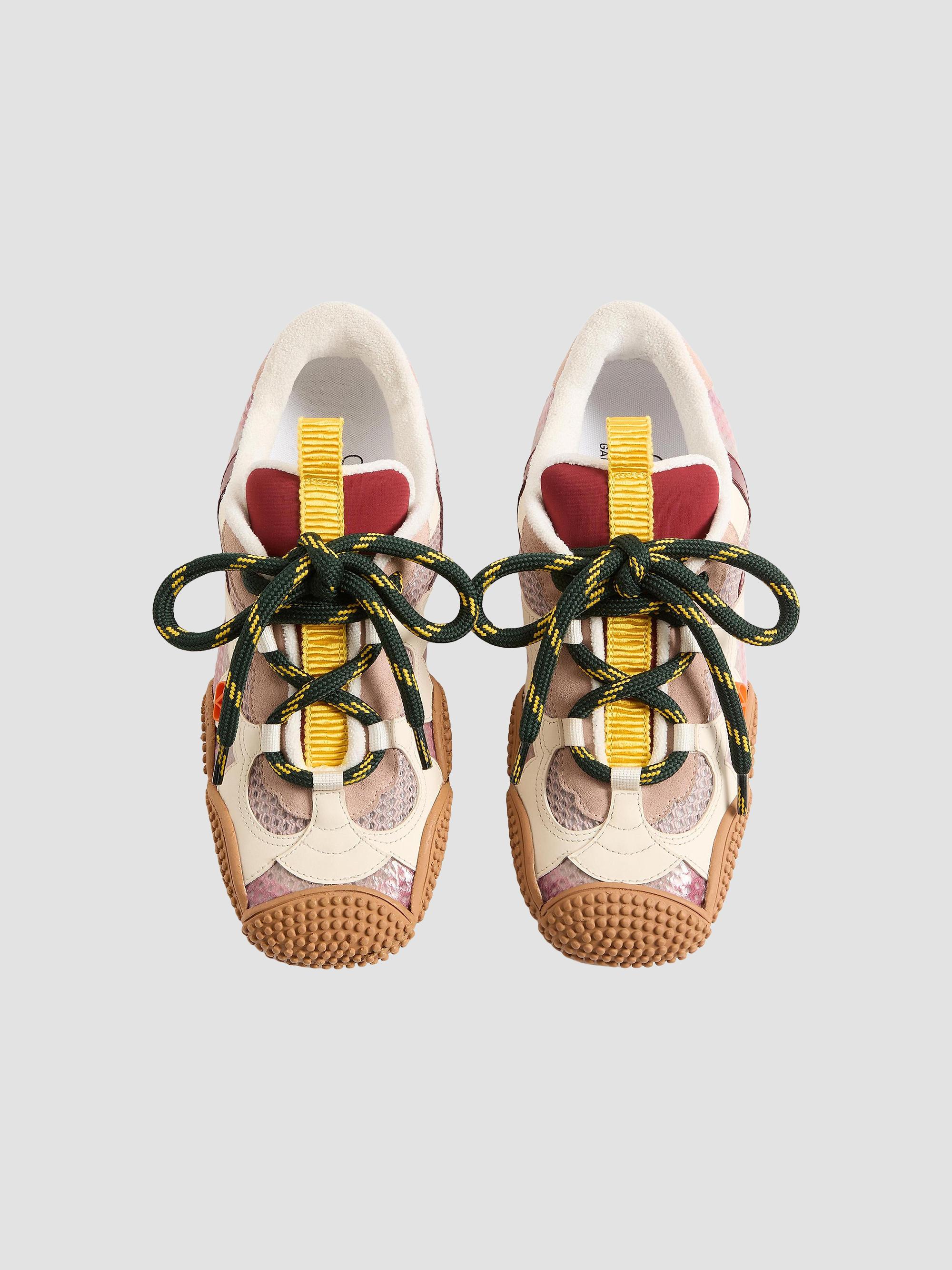 Valentino Garavani Amphibia Sneakers in Rubberized Calfskin | Saks