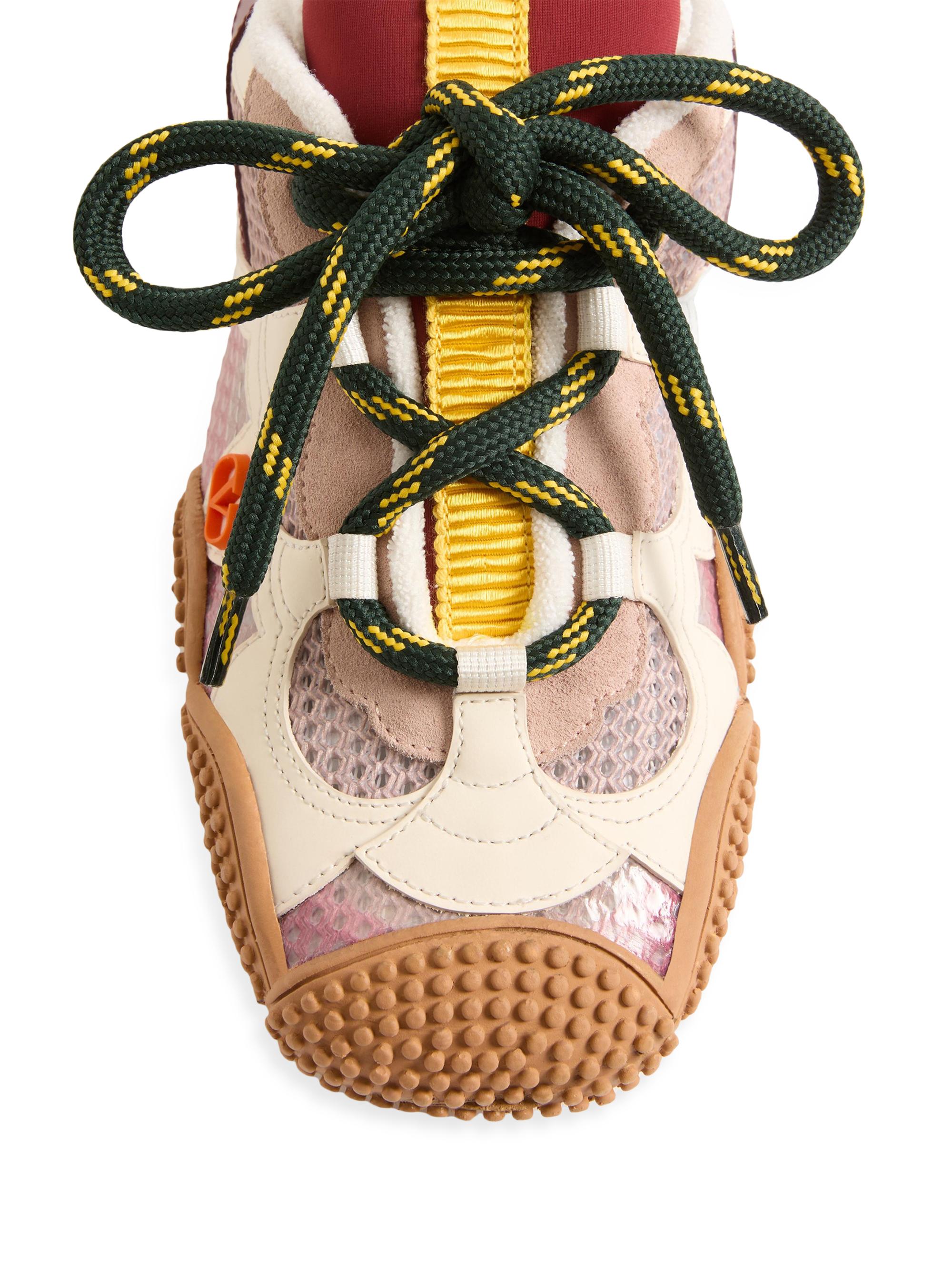 Valentino Garavani Amphibia Sneakers in Rubberized Calfskin | Saks