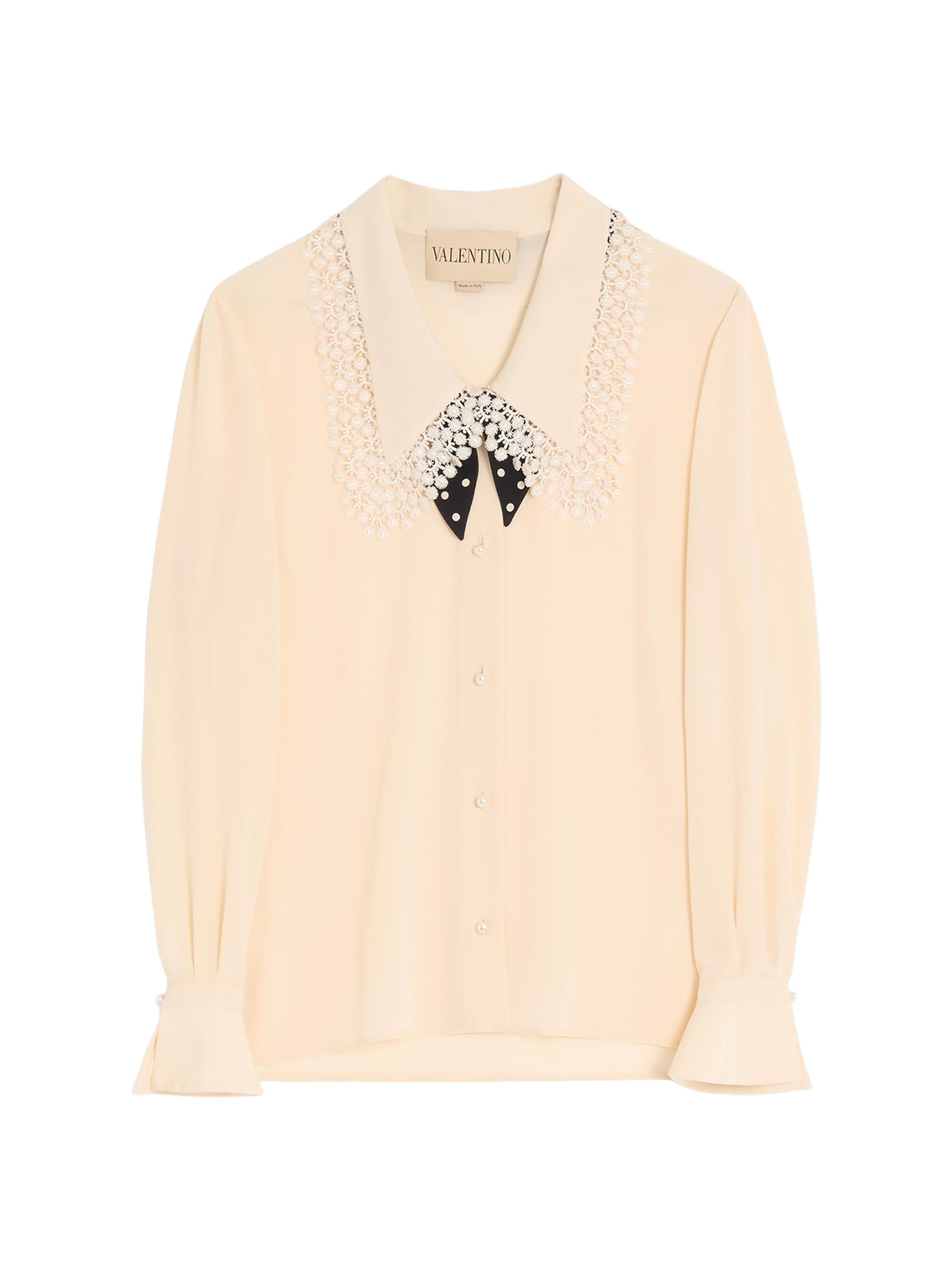 Valentino Garavani Women's Crepe De Chine Shirt -