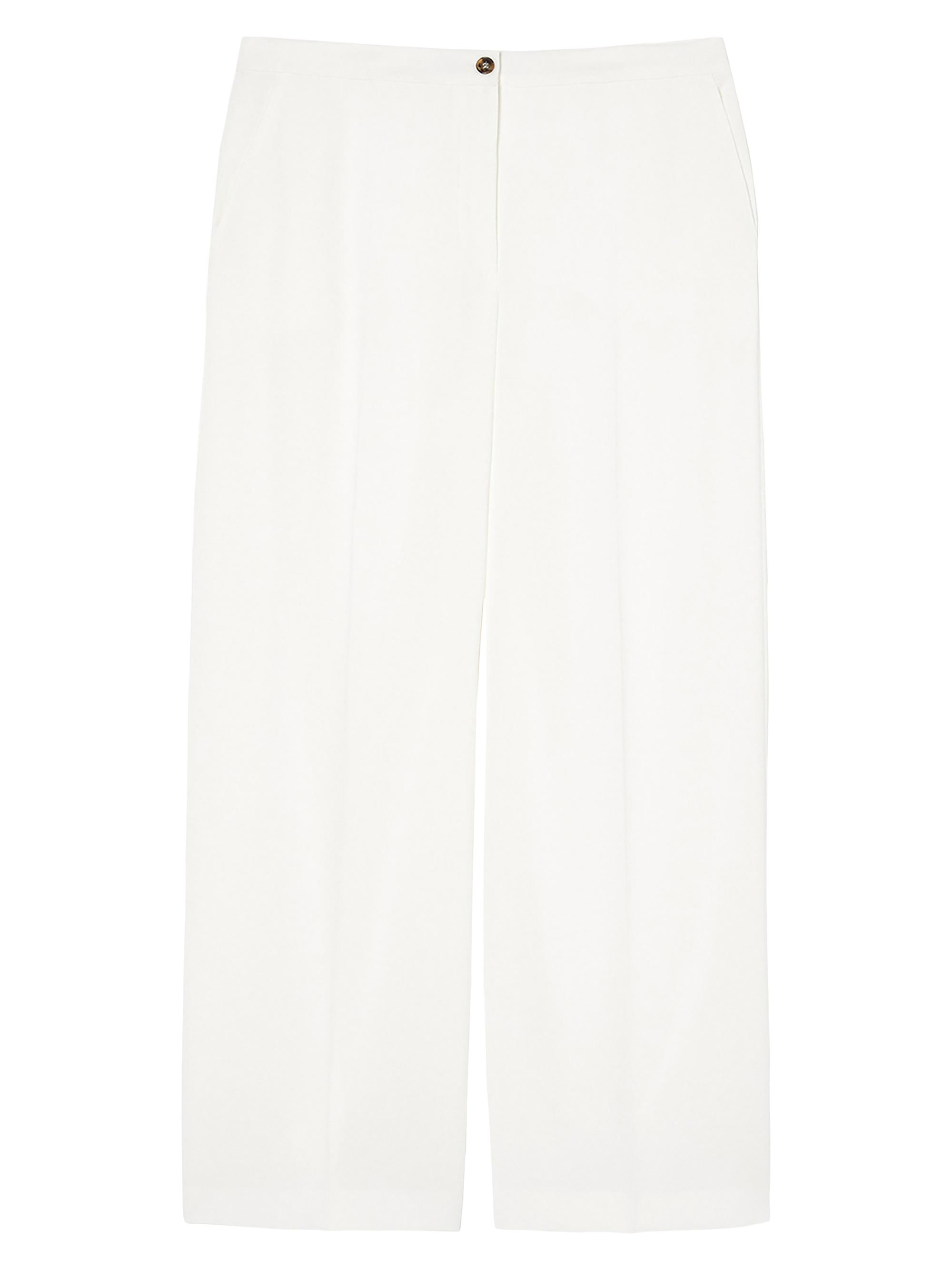 Marina Rinaldi Women's Triacetate Cady Trousers - White