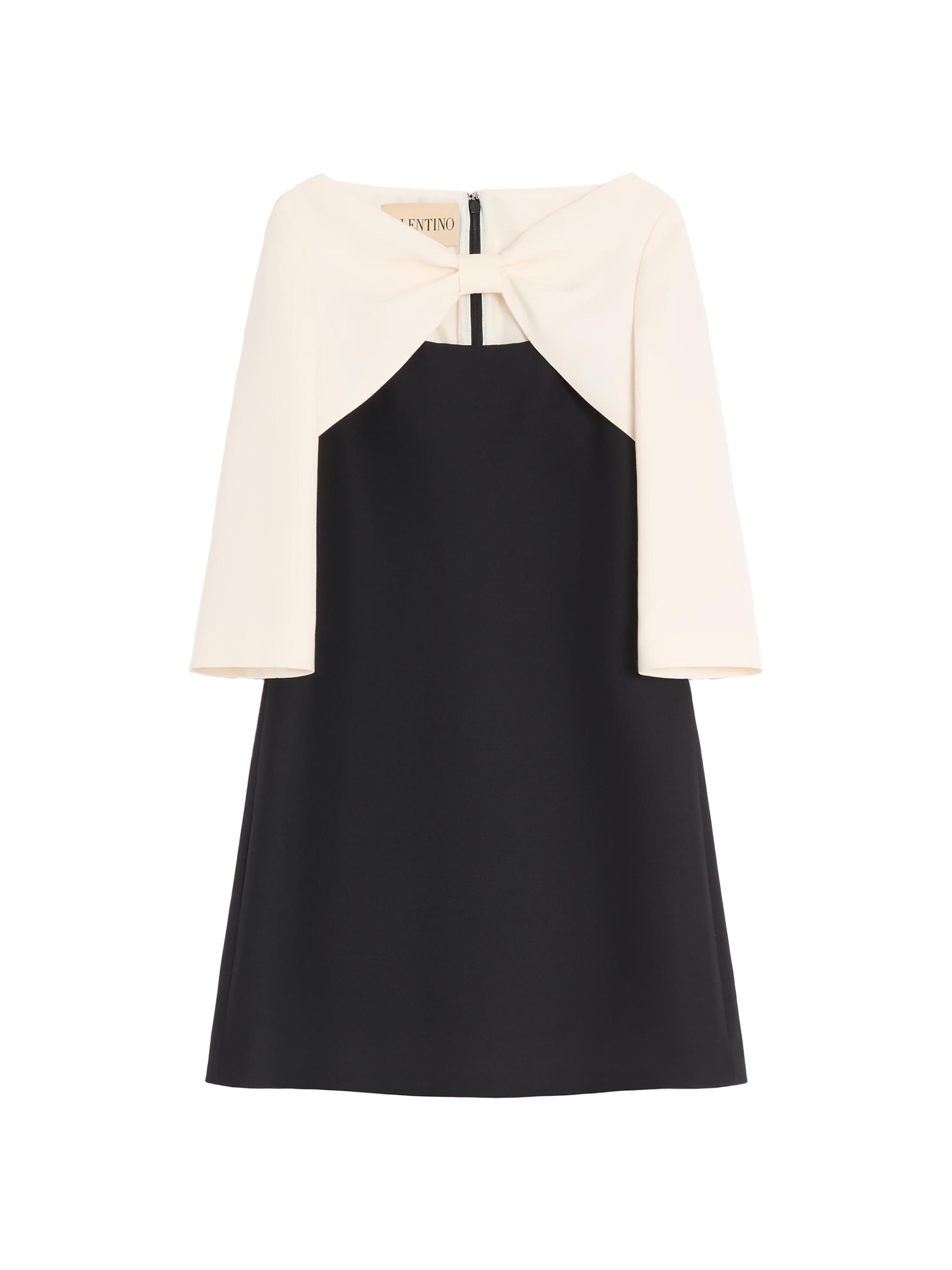 Valentino Garavani Women's Crepe Couture Short Dress - Black