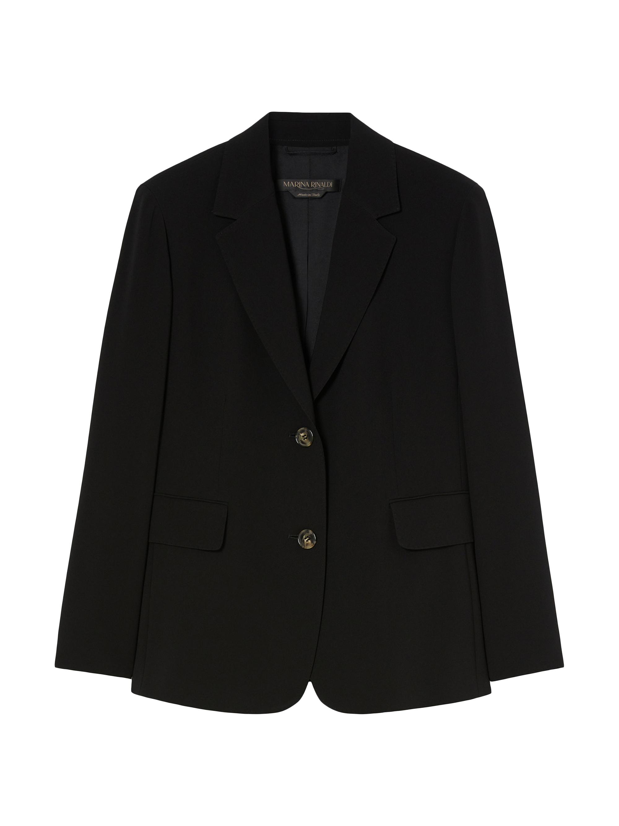 Marina Rinaldi Single Breasted Cady Blazer Jacket | Saks Fifth Avenue