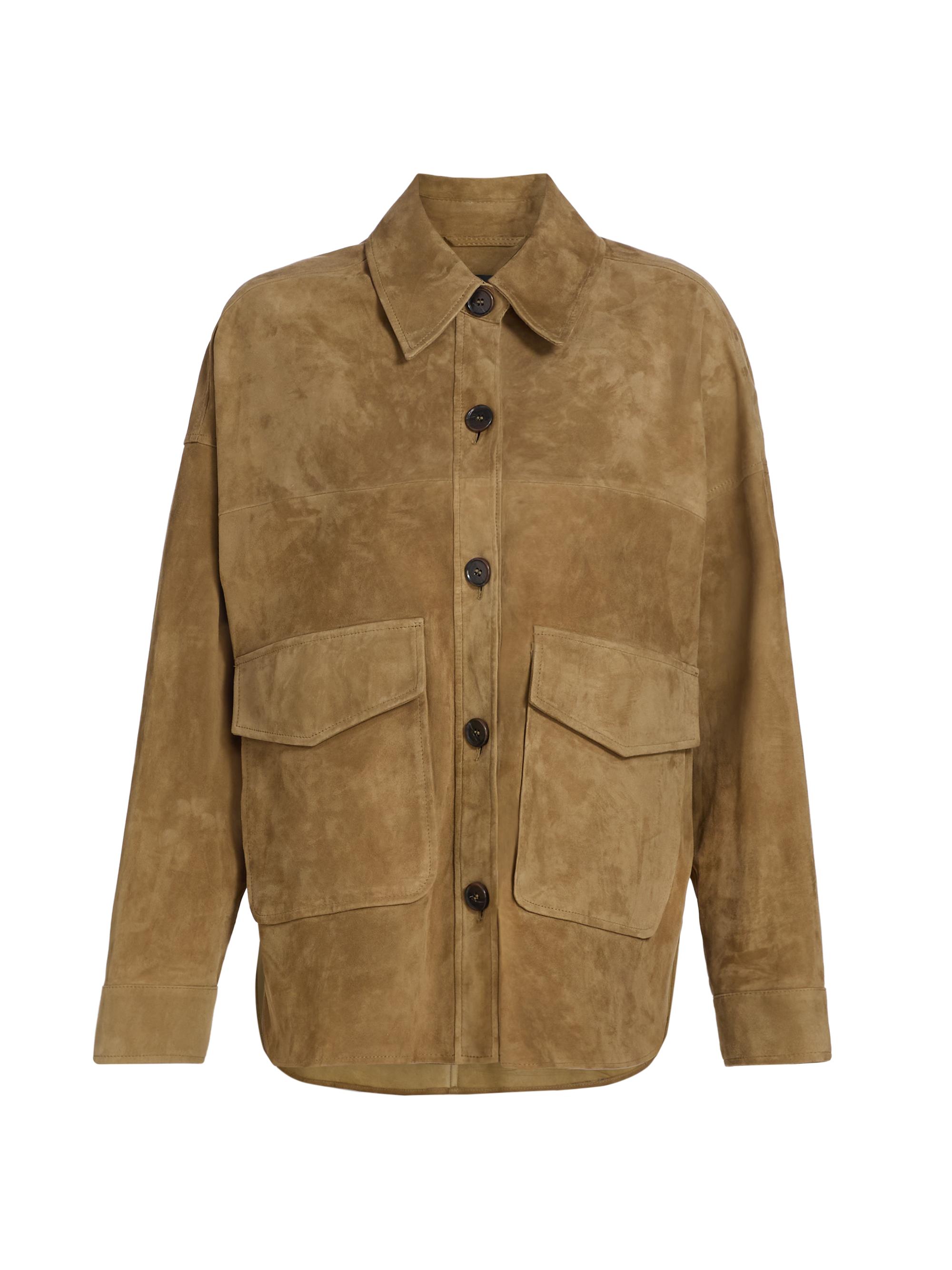 Arma Women's Kaylee Suede Jacket - Olive