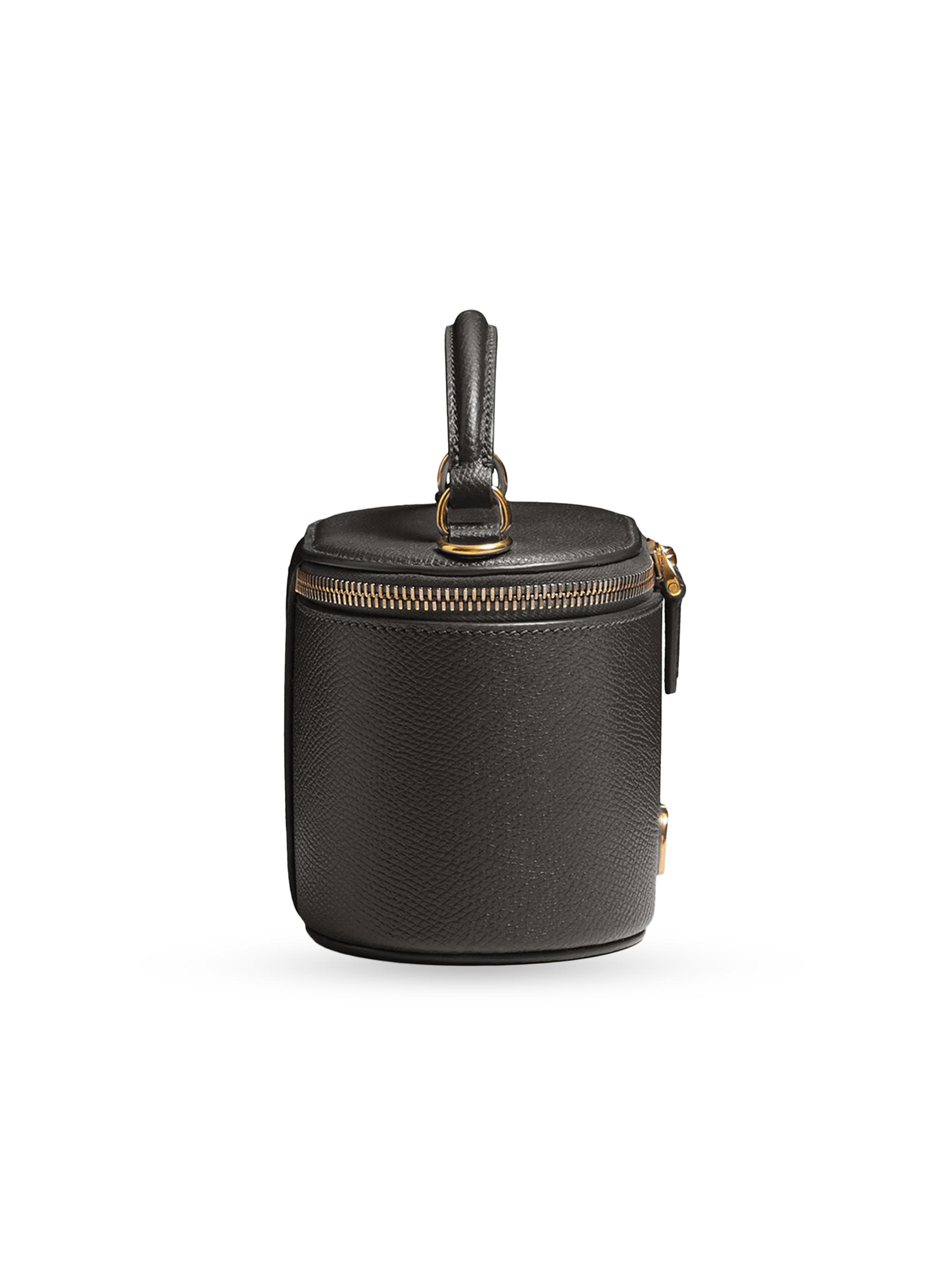 Valentino Garavani VLogo Signature Mini Vanity Bag in Grainy
