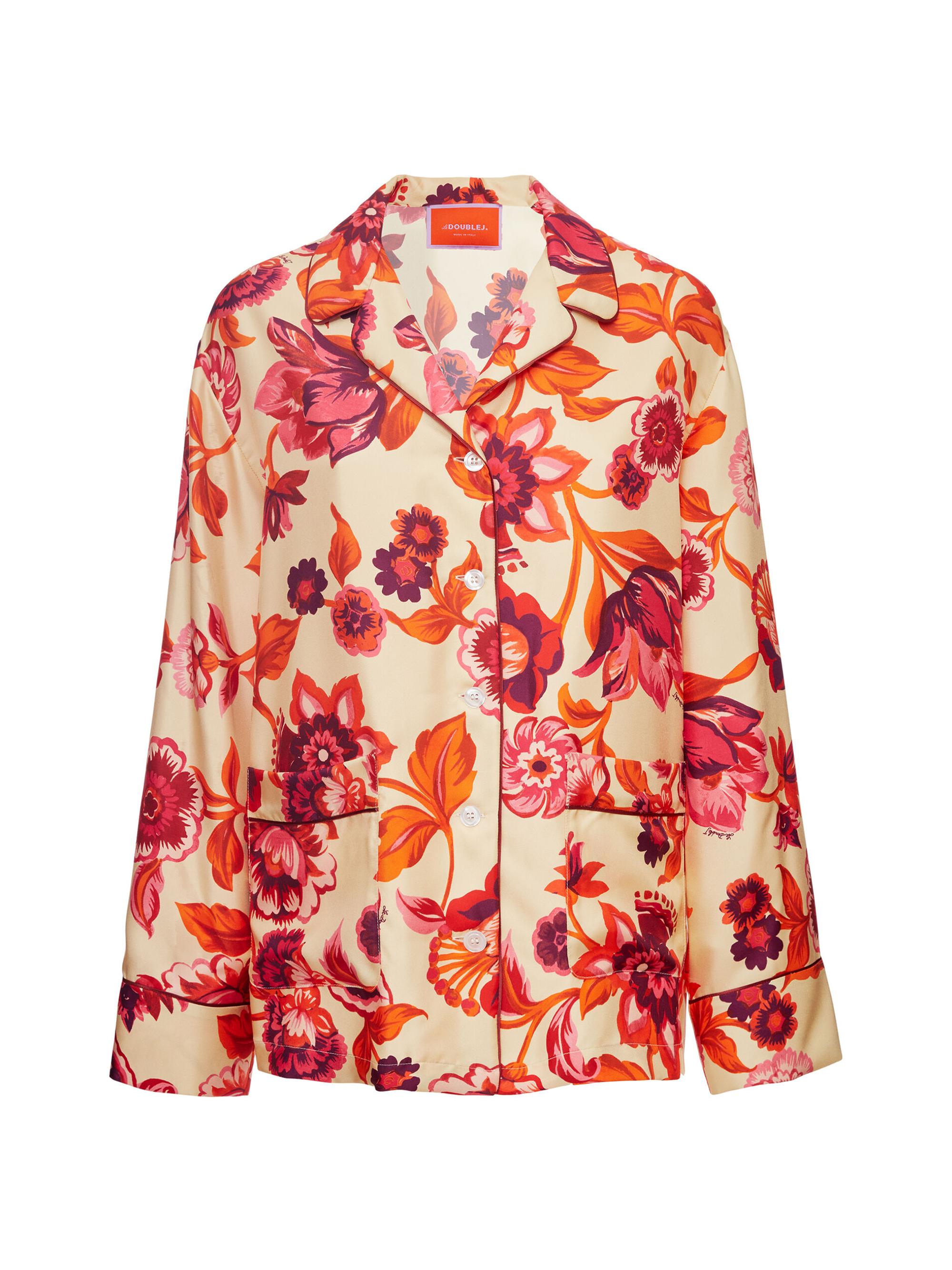 La DoubleJ Women's Pajama Shirt - Hottie Cream