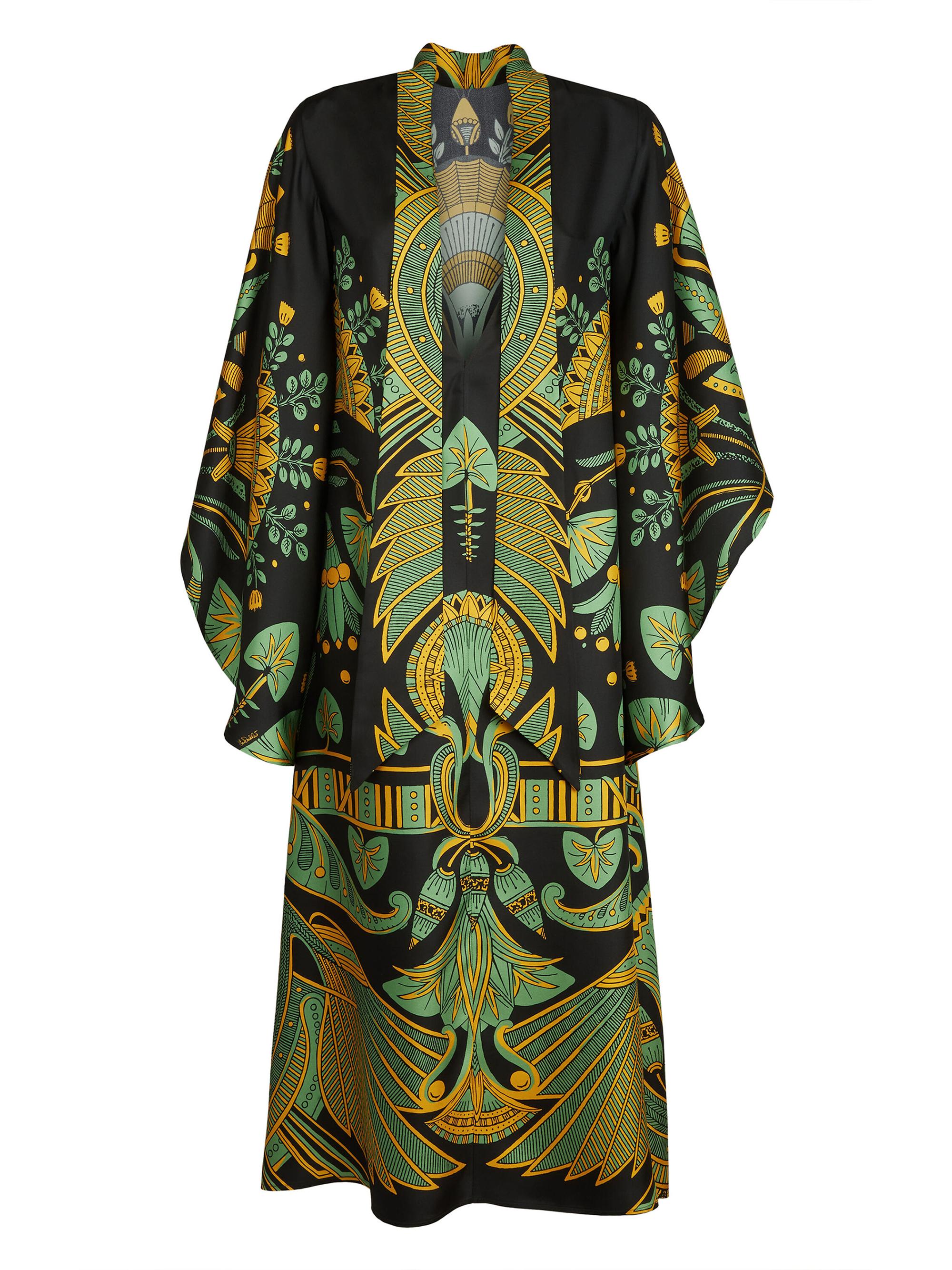 La DoubleJ Women's Magnifico Midi Dress - The Nile Place Black