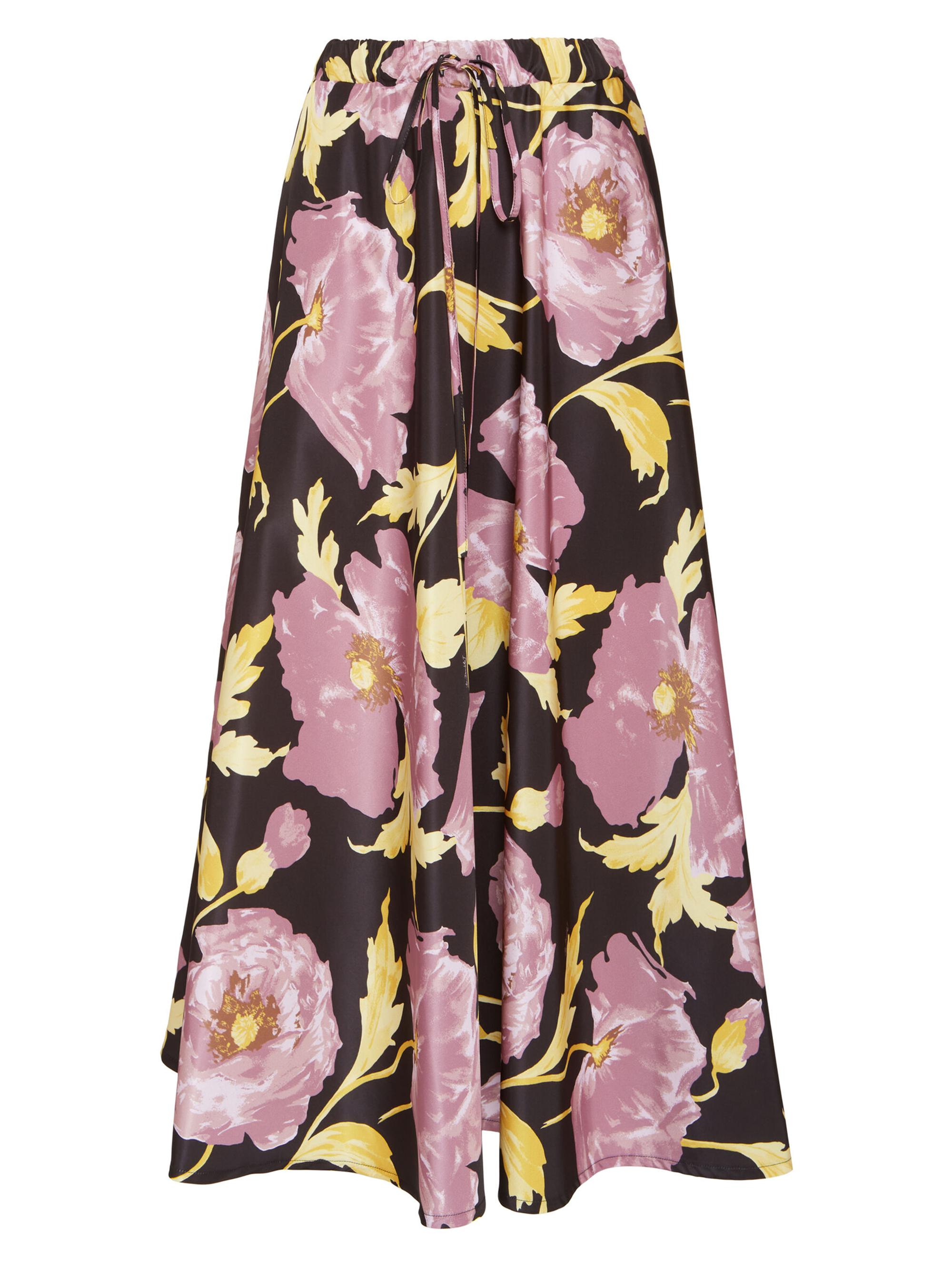 La DoubleJ Women's Drawstring Skirt - Sylph Black