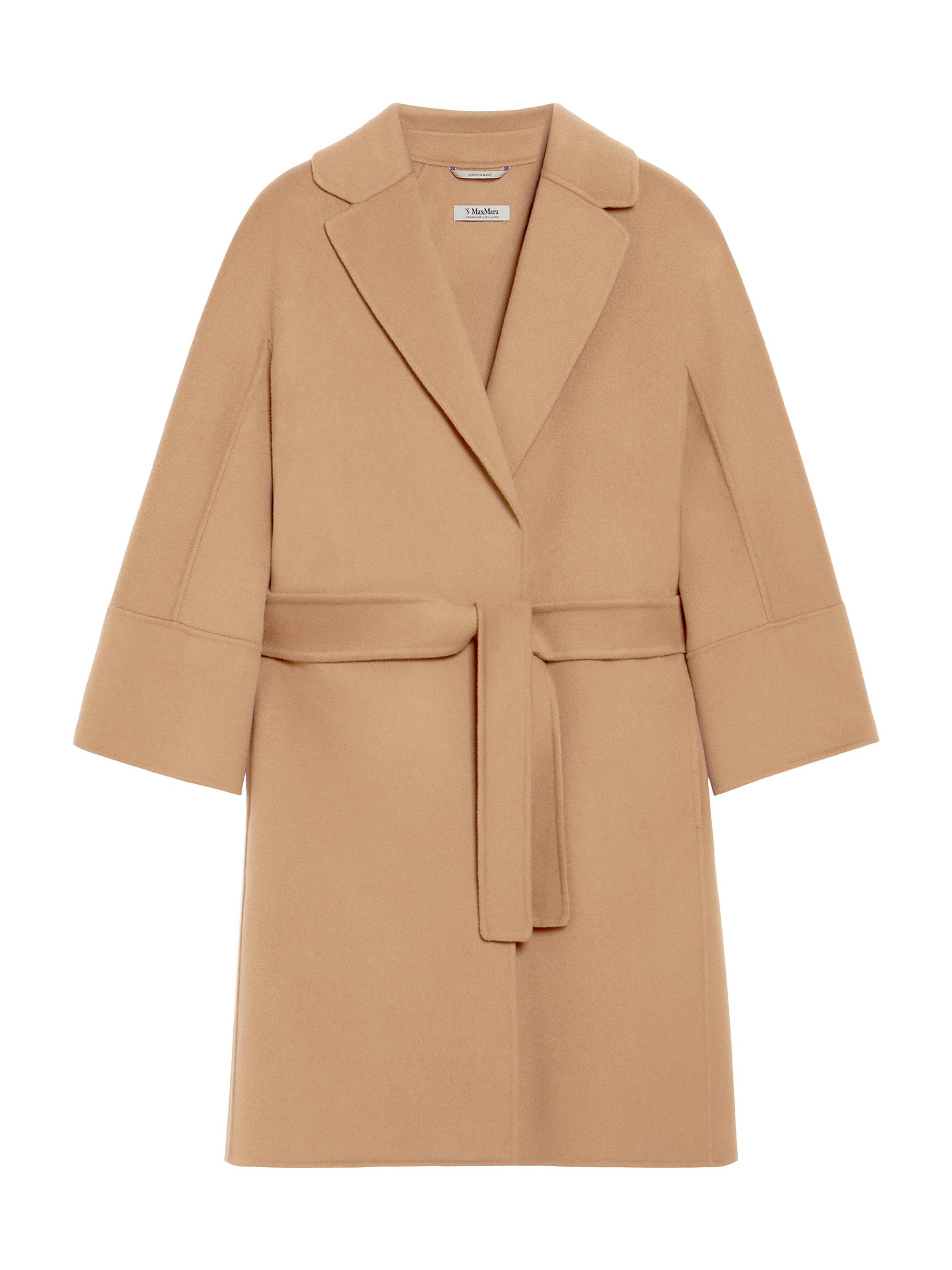 Max Mara Women's Short Double Faced Wool Coat - Camel