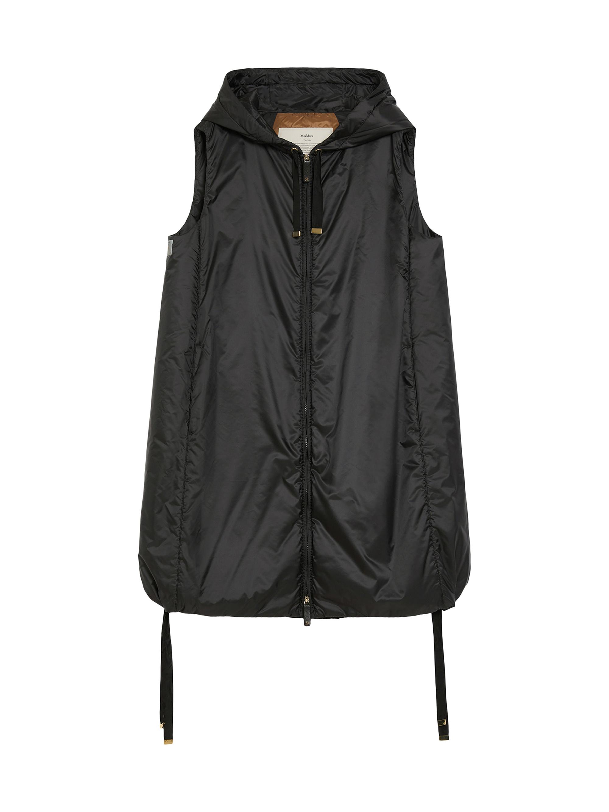 Max Mara Women's Water Repellent Canvas Gilet - Black