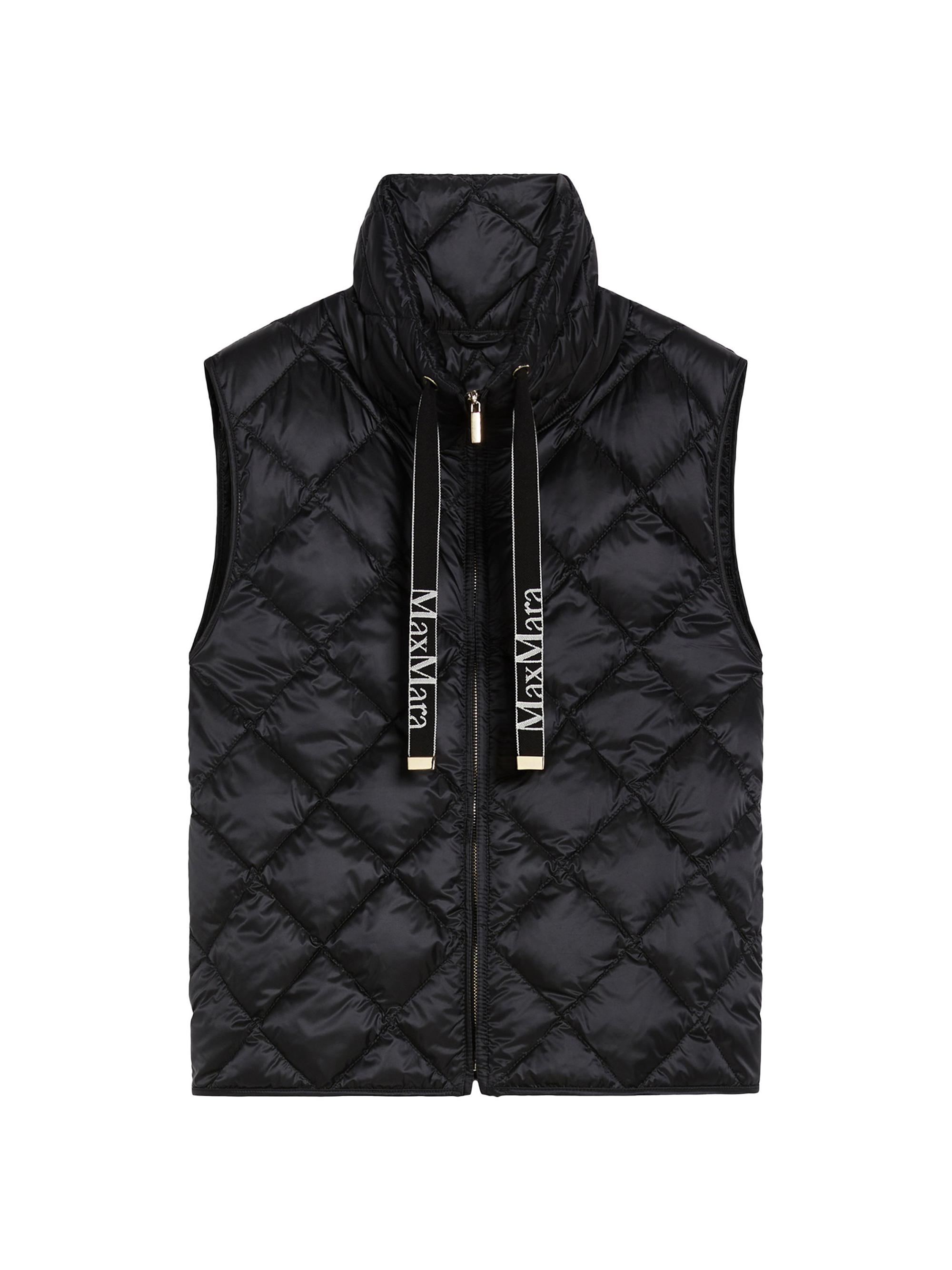 Max Mara Women's Water Repellent Nylon Canvas Gilet - Black