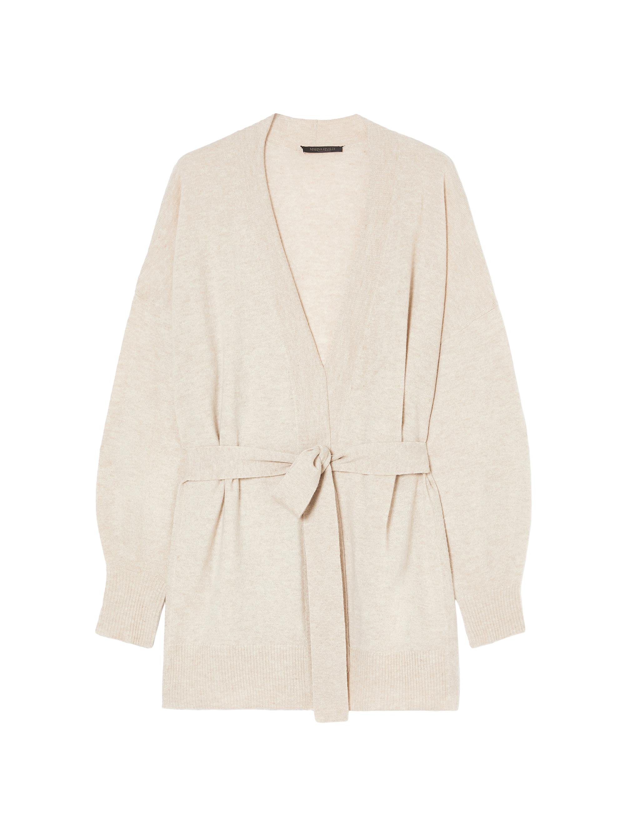 Marina Rinaldi Women's Cashmere Cardigan - Beige