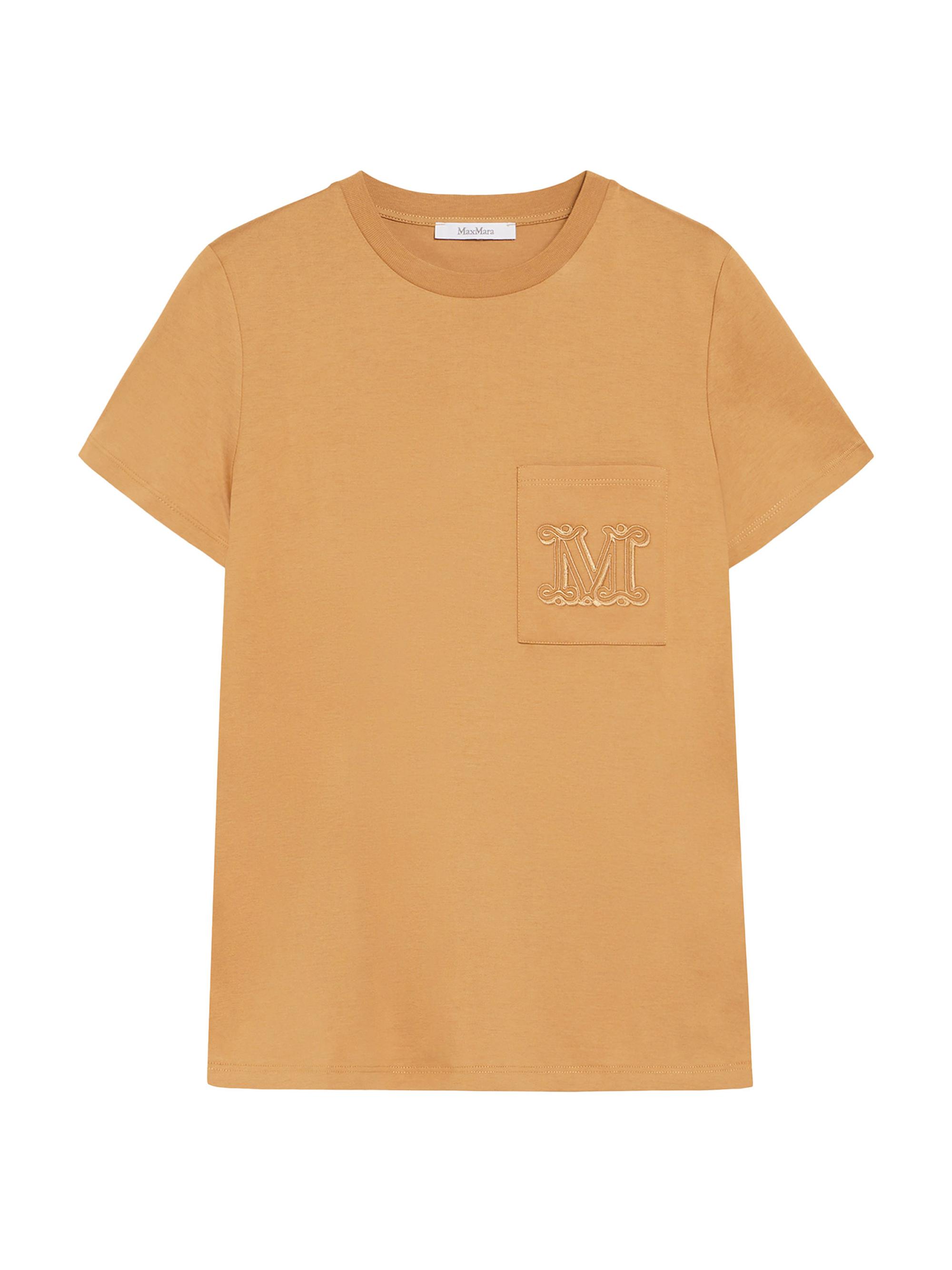 Max Mara Women's Cotton Jersey T Shirt - Camel