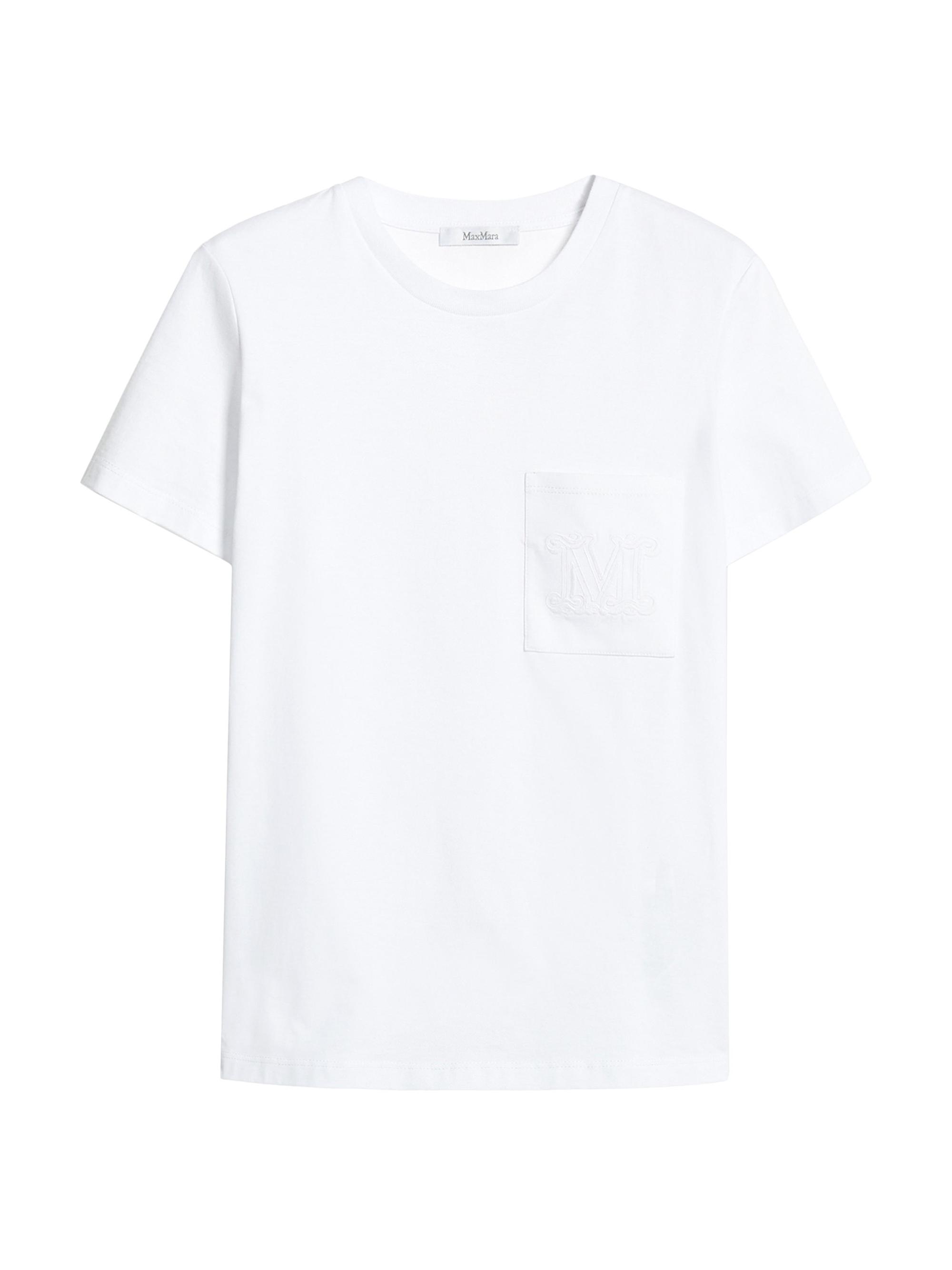 Max Mara Women's Cotton Jersey T Shirt - Optical White