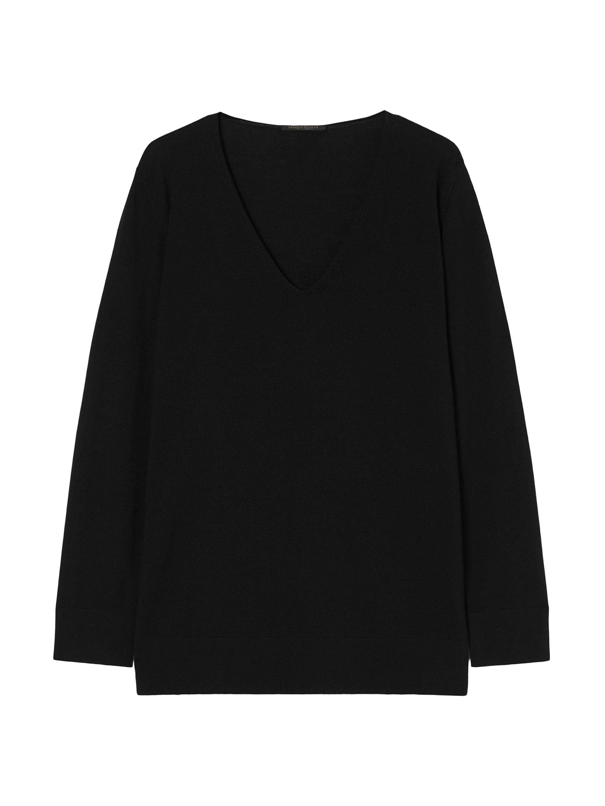 Marina Rinaldi Women's Wool Jumper - Black