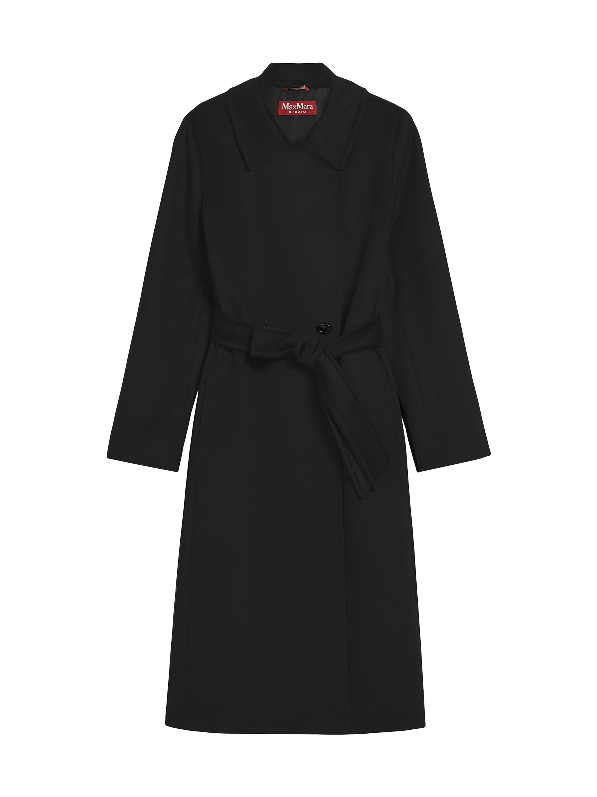 Max Mara Women's Wool Robe Coat - Black