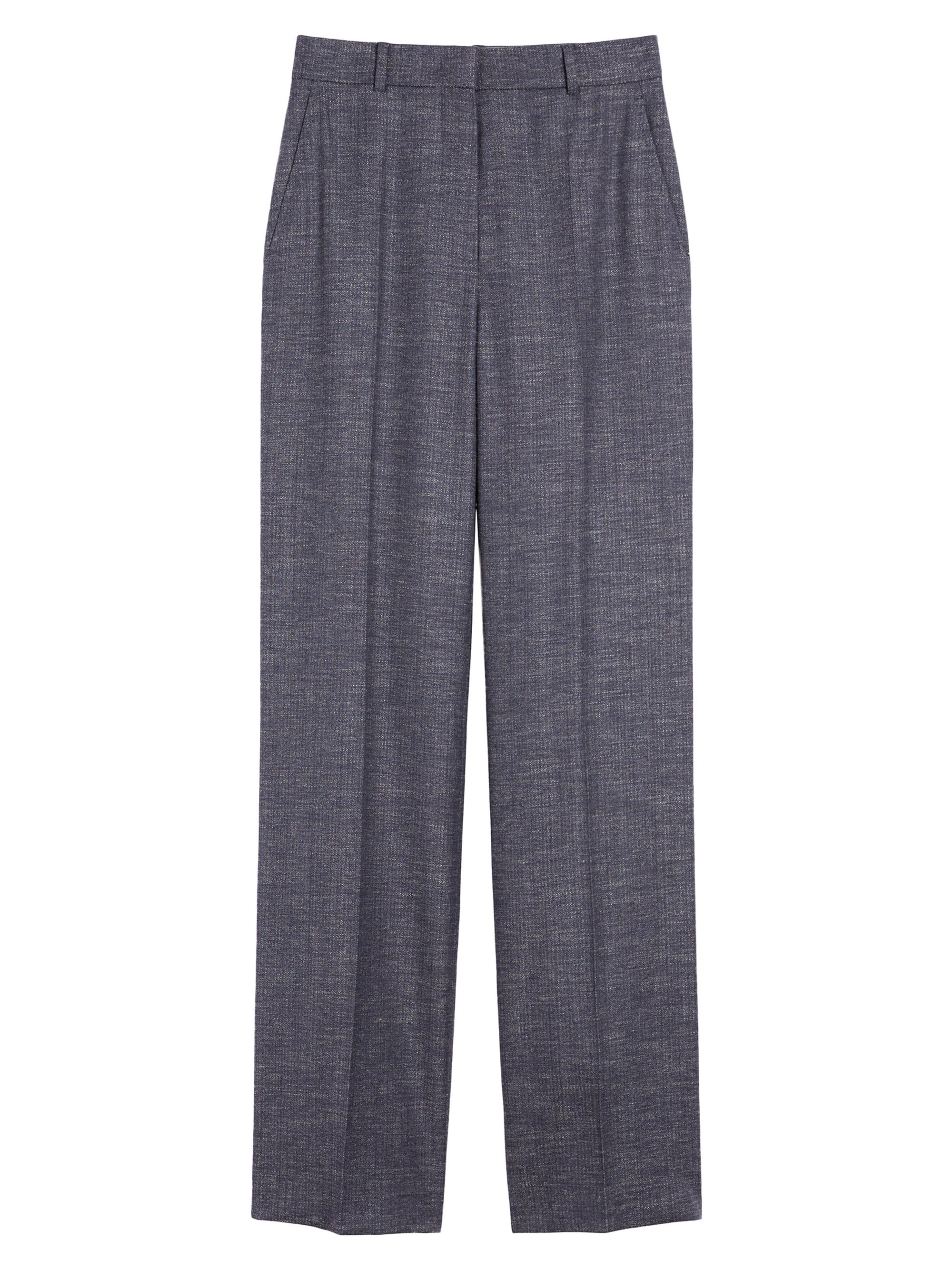 Prada Technical Wool Pants with Belt | Saks Fifth Avenue