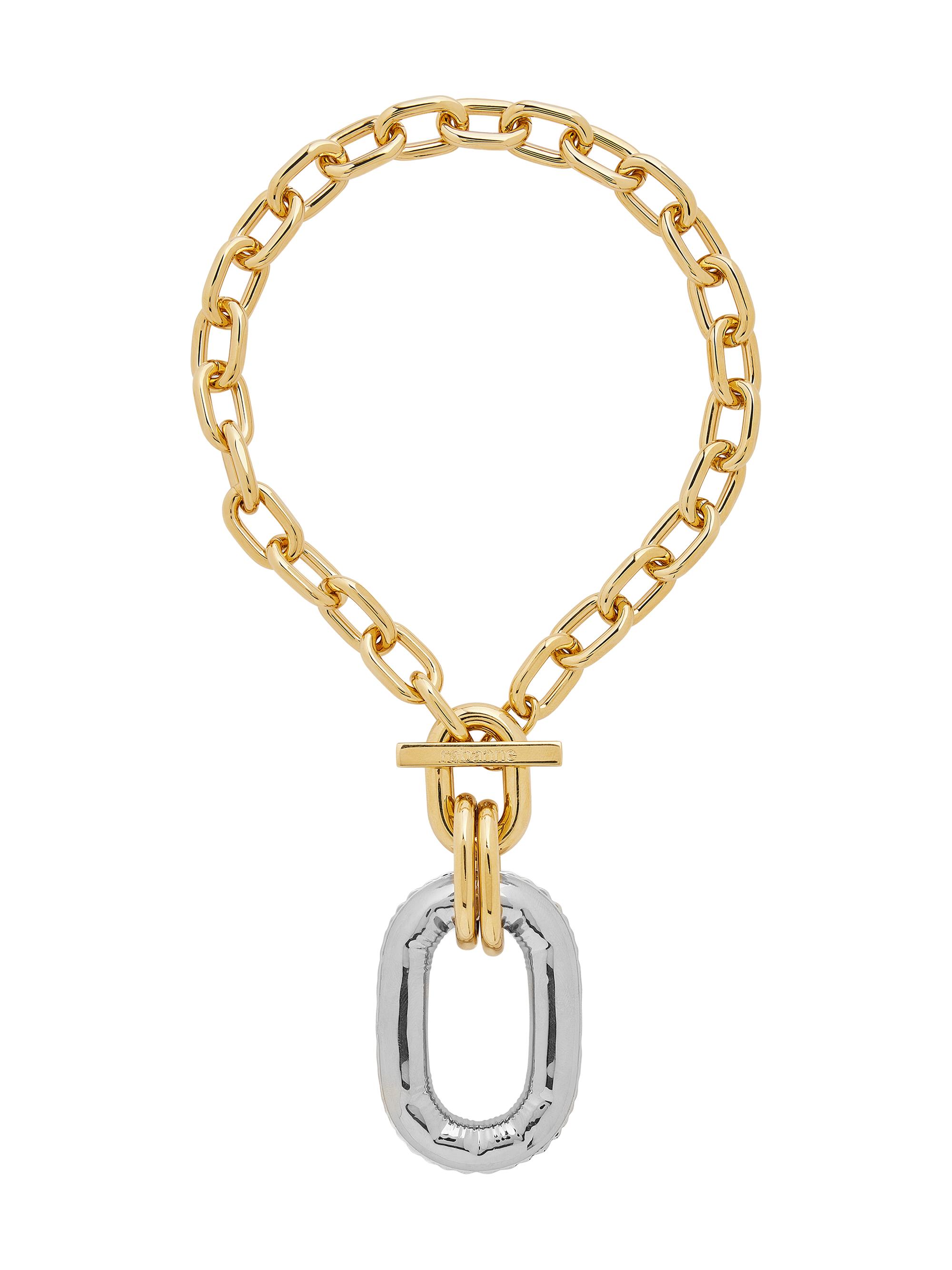 Rabanne Women's Two-Tone Pendant Necklace - Gold Silver