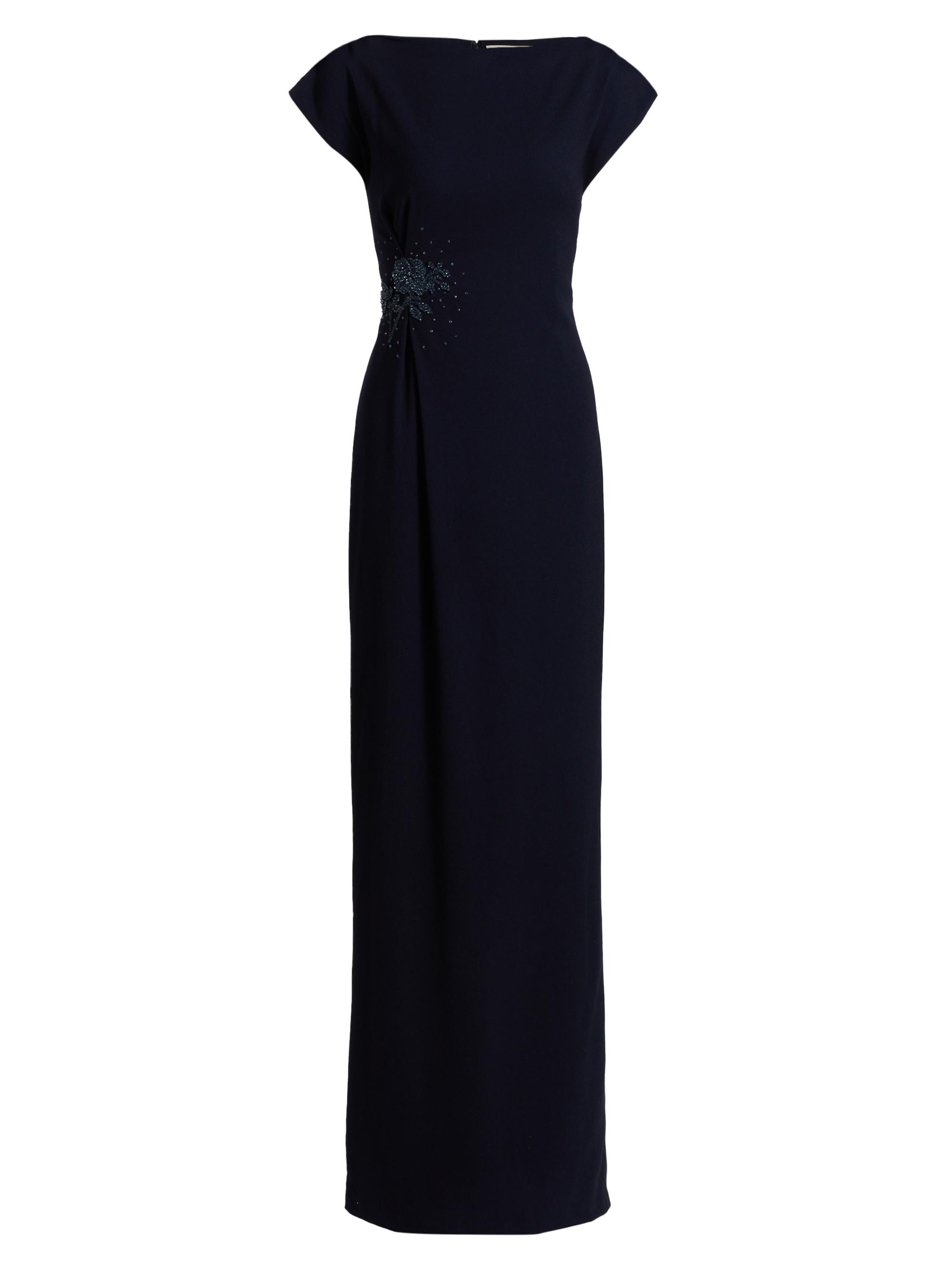 Sachin & Babi Women's Kelly Embellished Stretch-Crepe Column Gown - Midnight