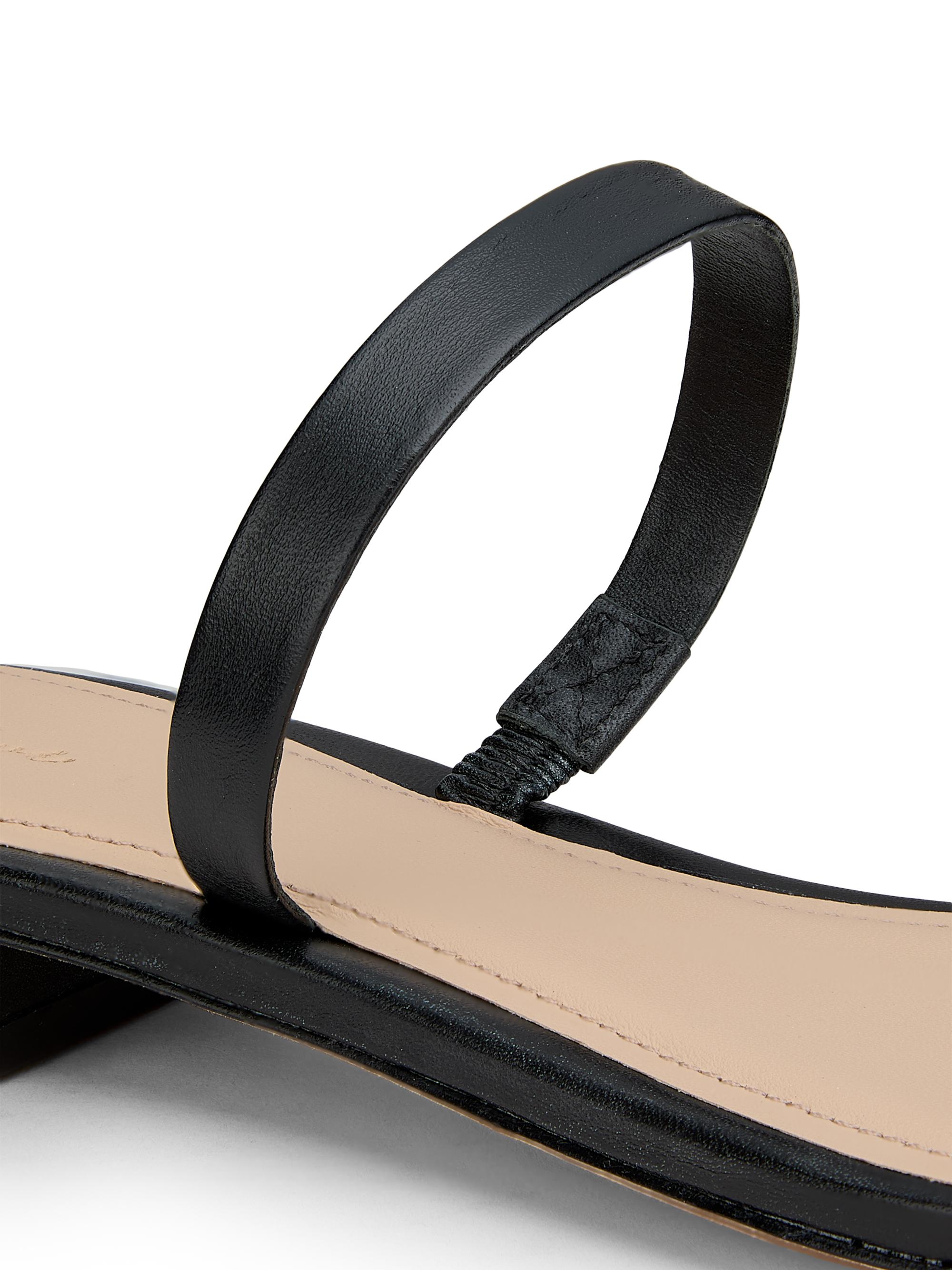 22élevé Leather Toe Ring Sandals | Saks Fifth Avenue