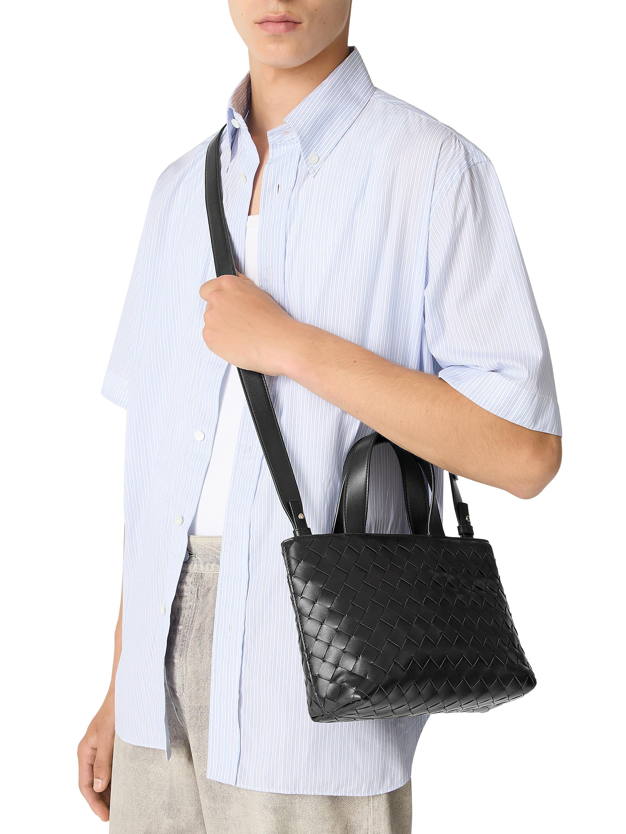 Bottega Veneta Mini Intrecciato Leather Zip Tote Bag | Saks Fifth