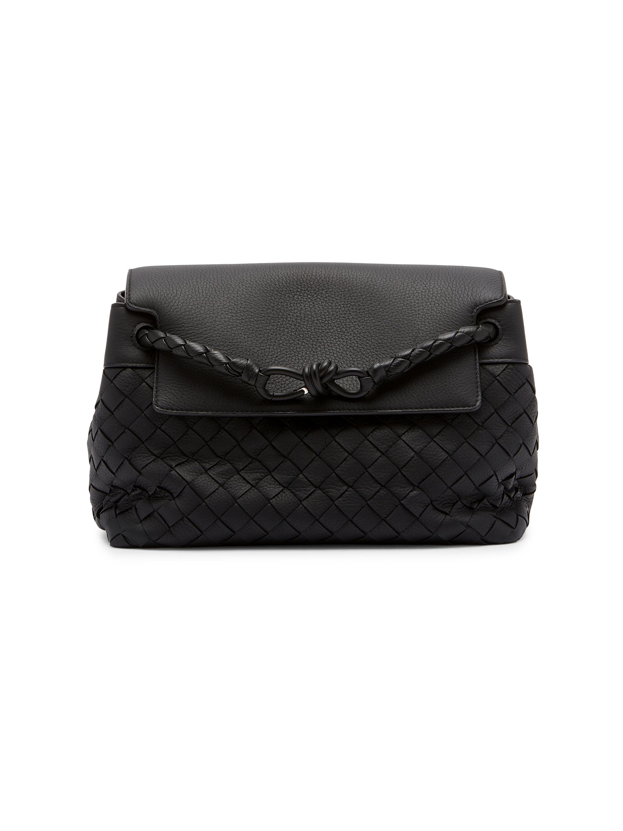 Bottega Veneta Men's  Andiamo Messenger Bag - Black